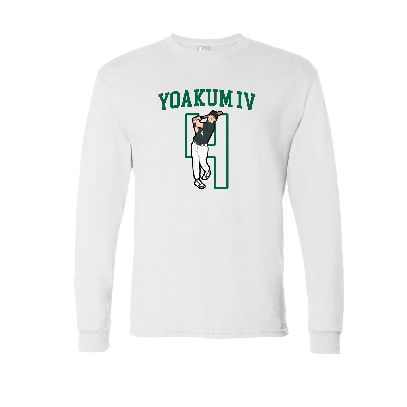 Long Sleeve Tee — Shirsey in White