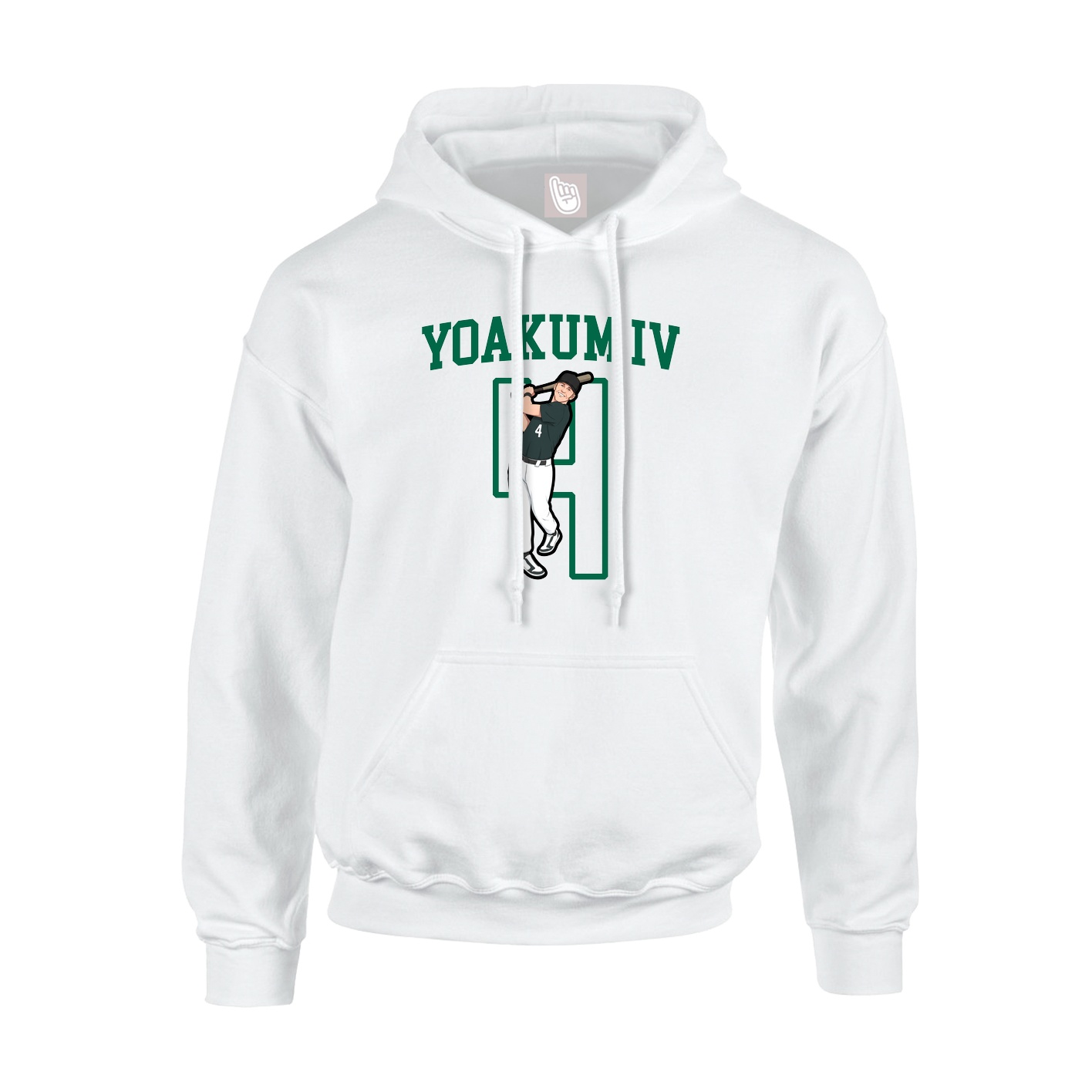 Youth Hoodie — Shirsey in White