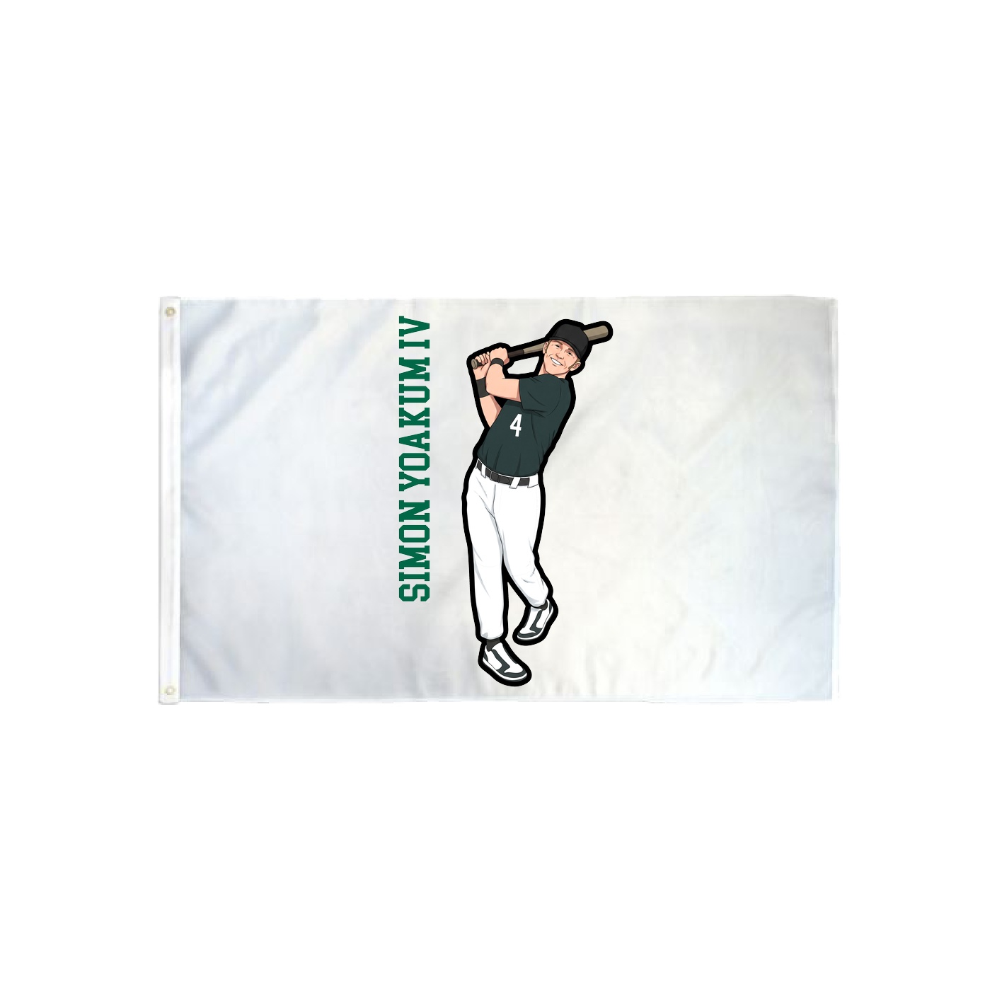 3x5 Flag — Name Vertical in Classic