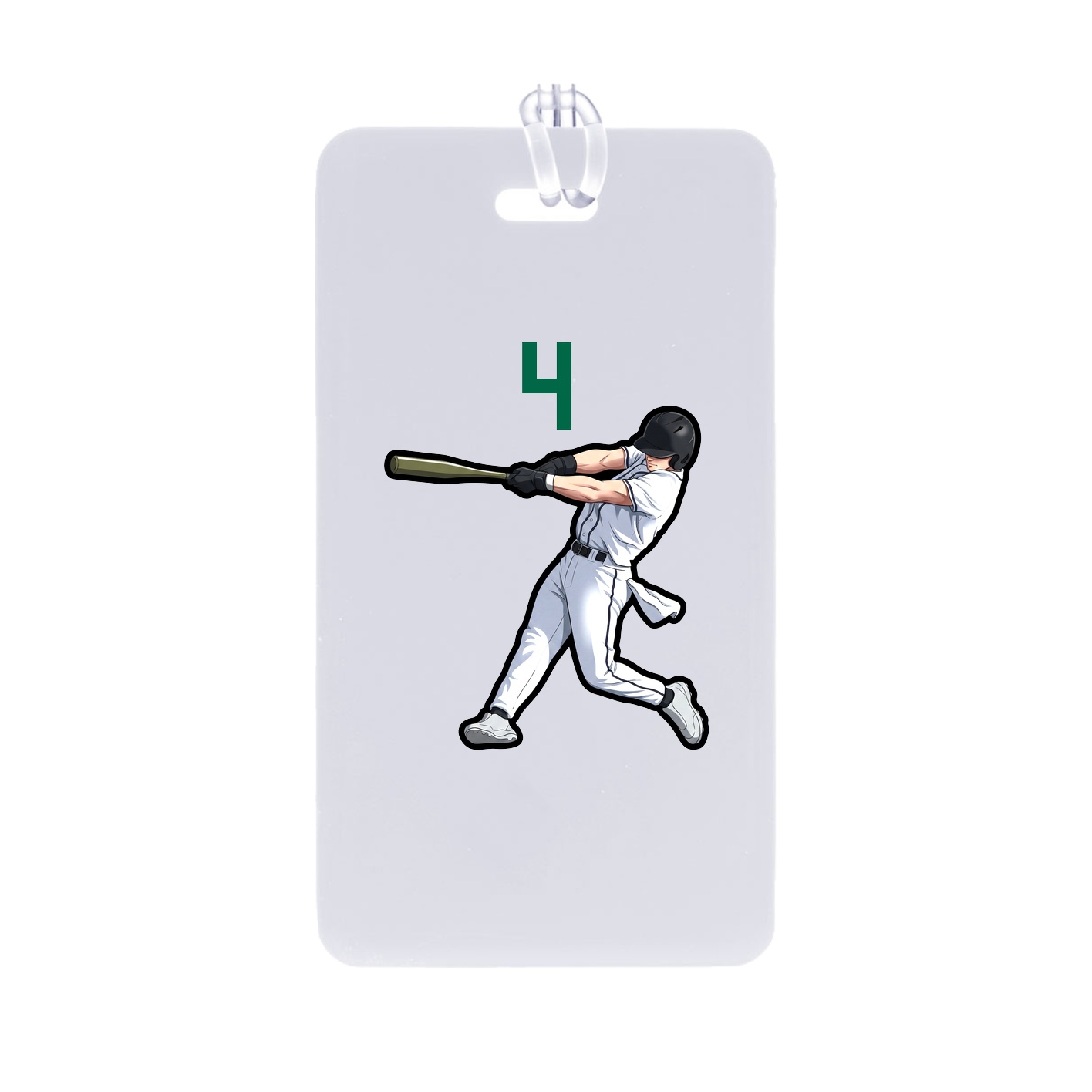 Bag Tag — Number Top in Classic