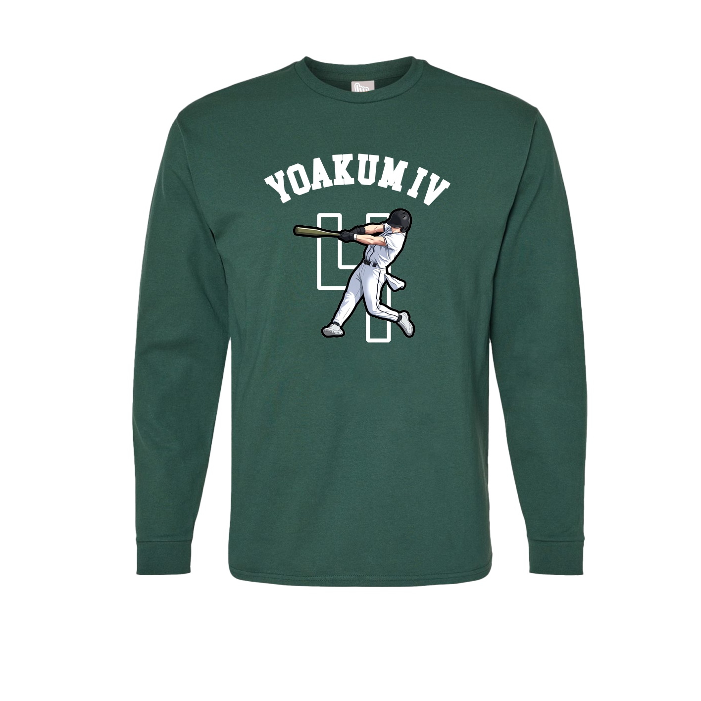 Long Sleeve Tee — Shirsey Arch in Green