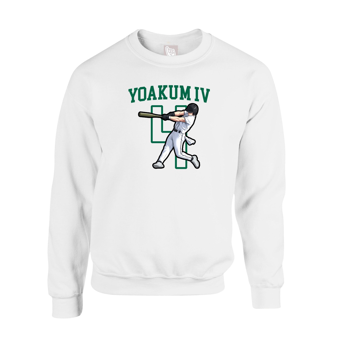 Fleece Crew — Shirsey in White