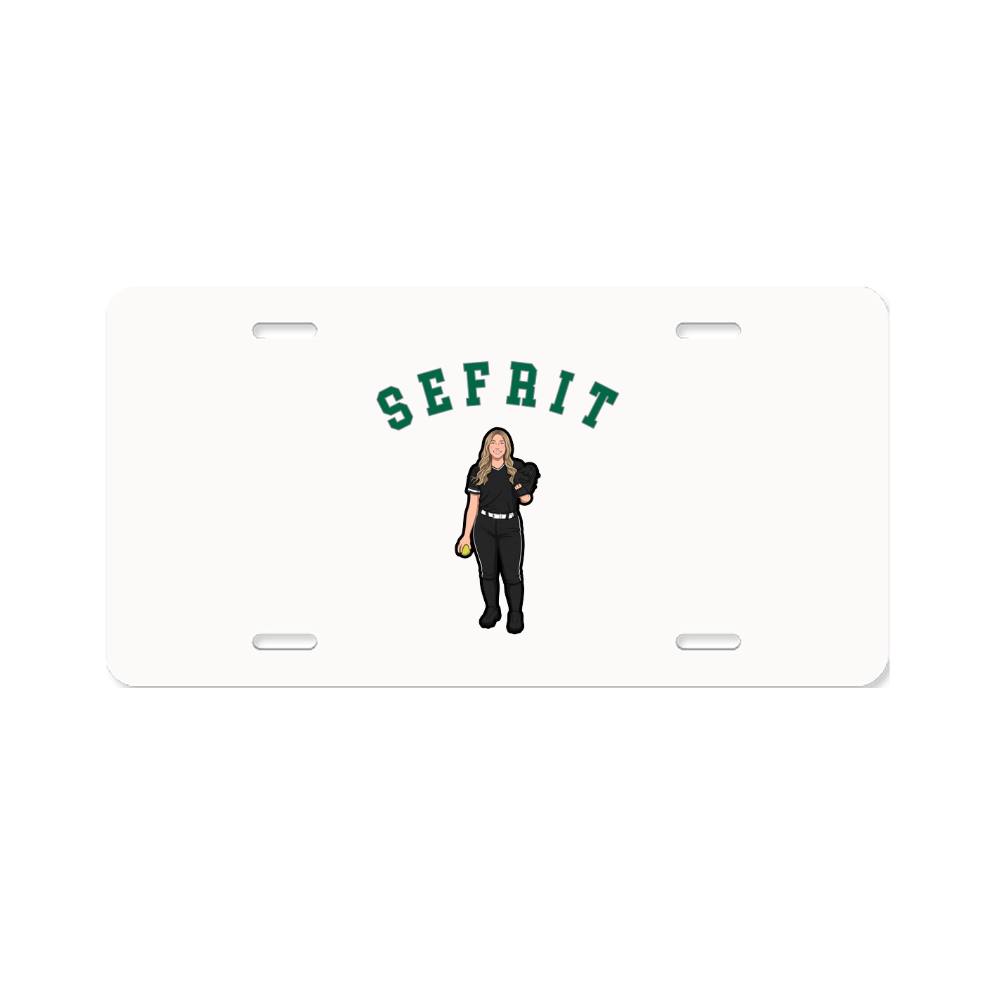 License Plate — Shirsey Arch in Classic