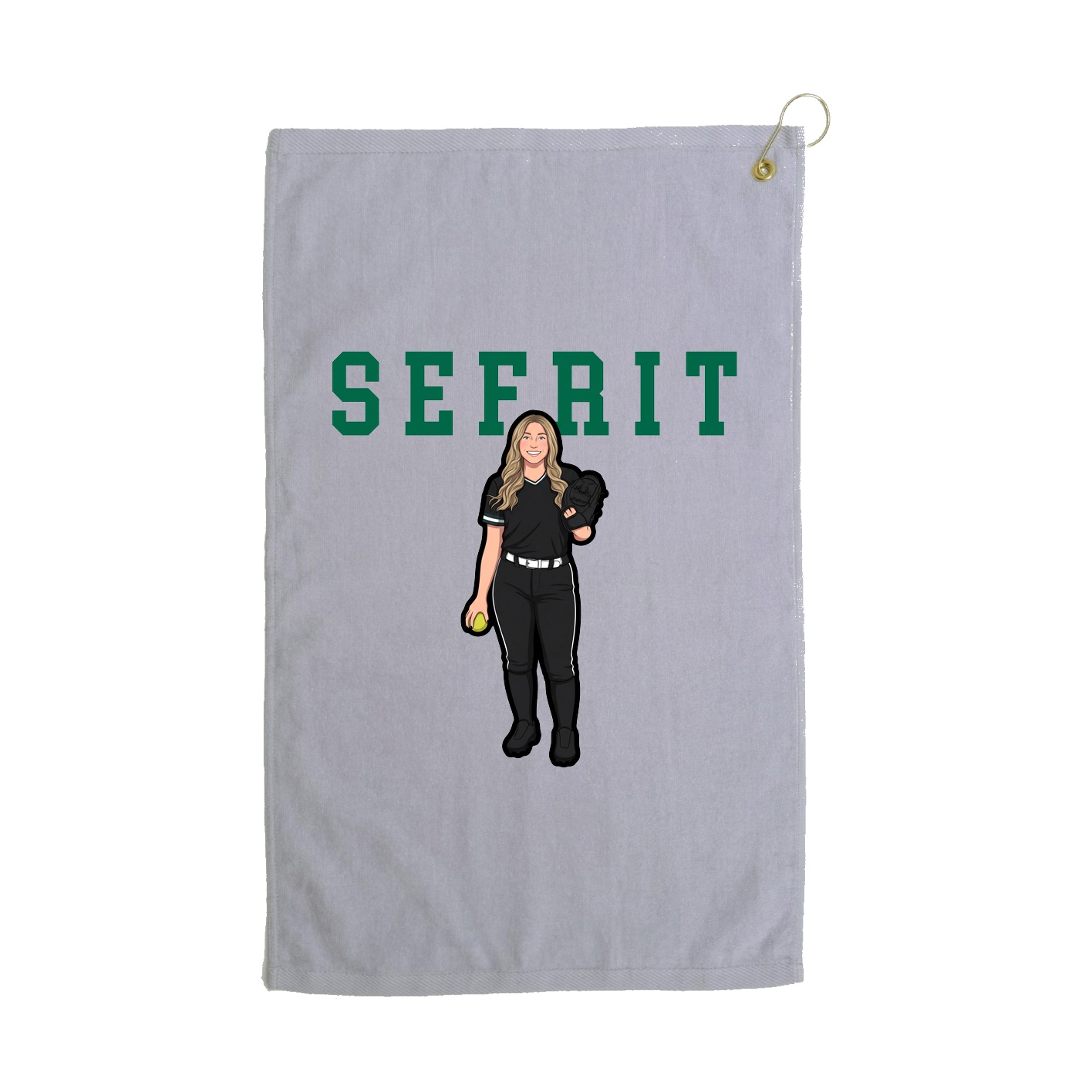 Terry Velour Golf Towel
