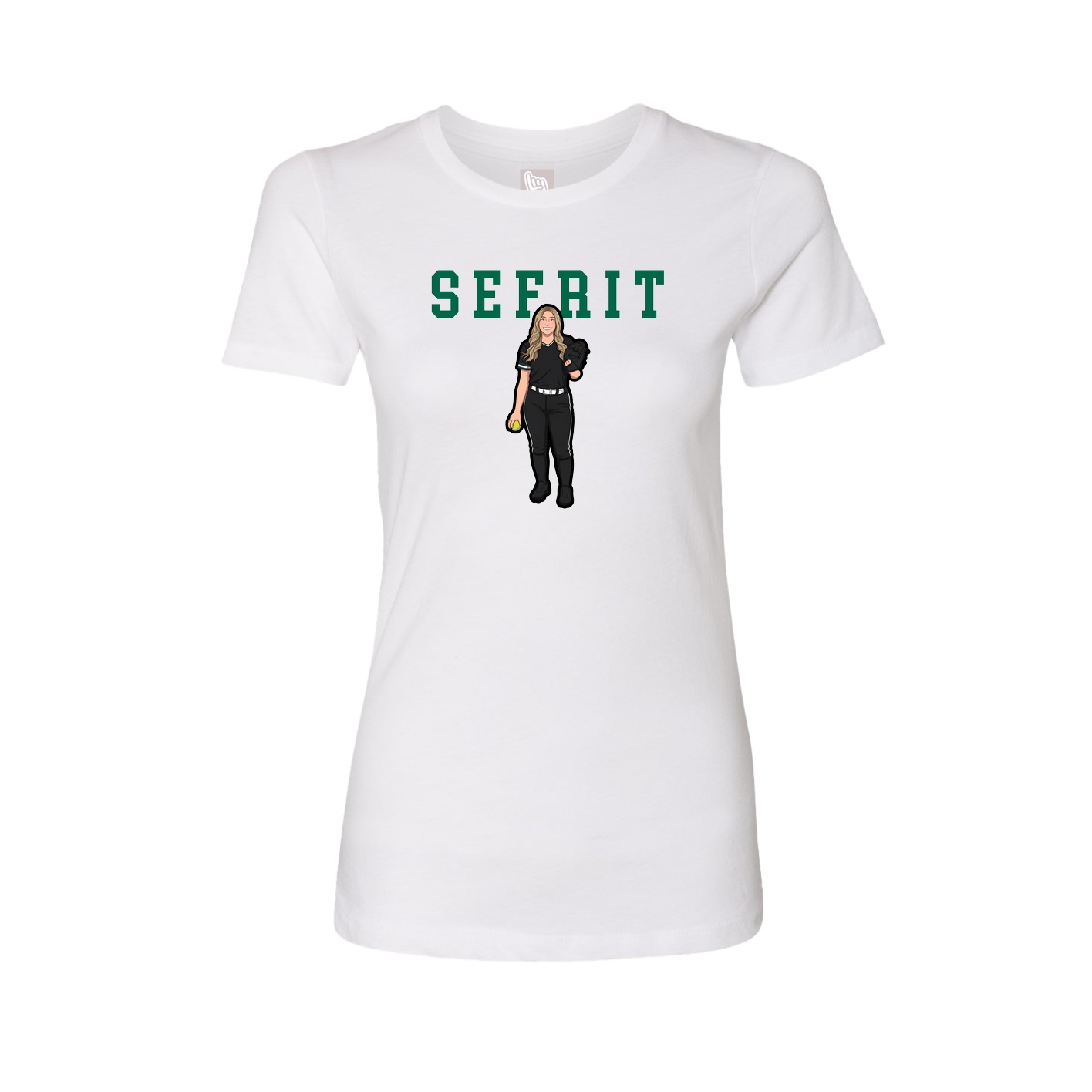 Fitted Women's Tee — Shirsey in White