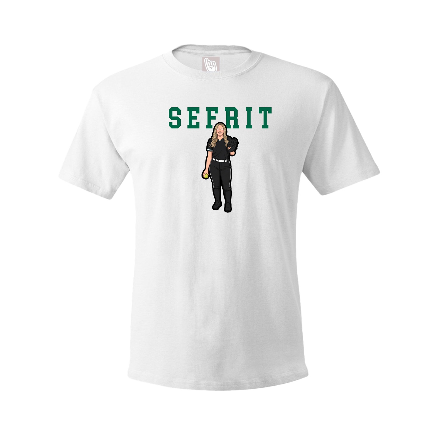 Youth Tee — Shirsey in White