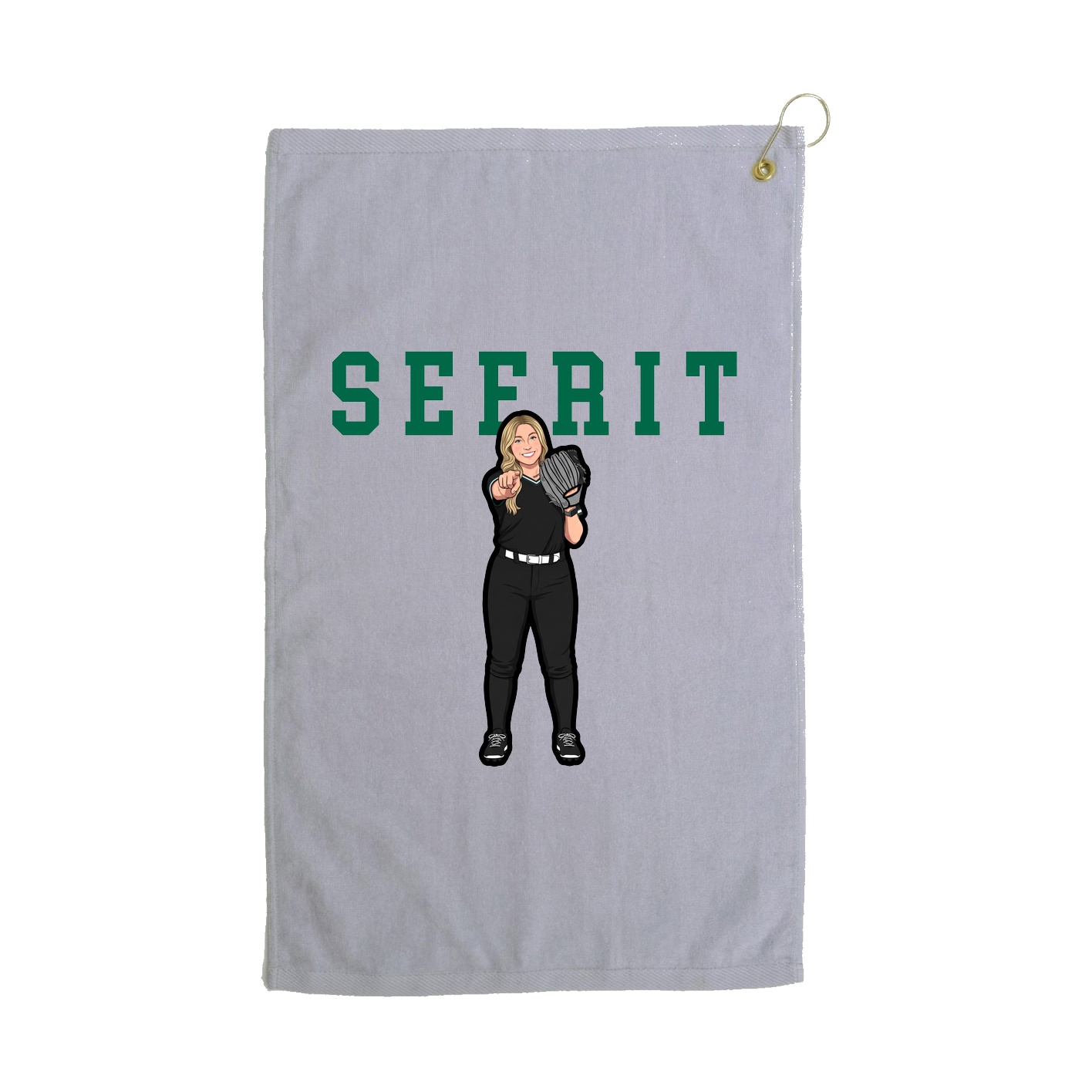 Golf Towel — Shirsey in Grey