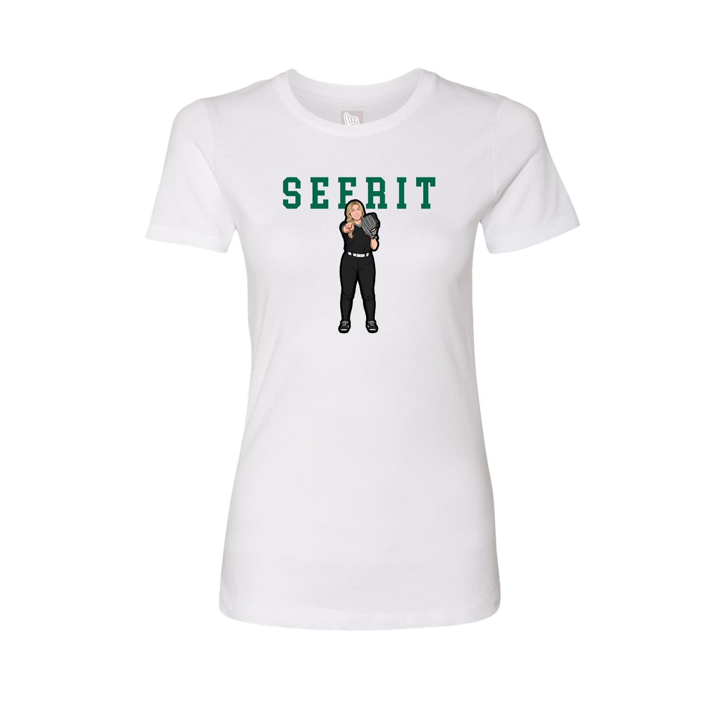 Fitted Women's Tee — Shirsey in White
