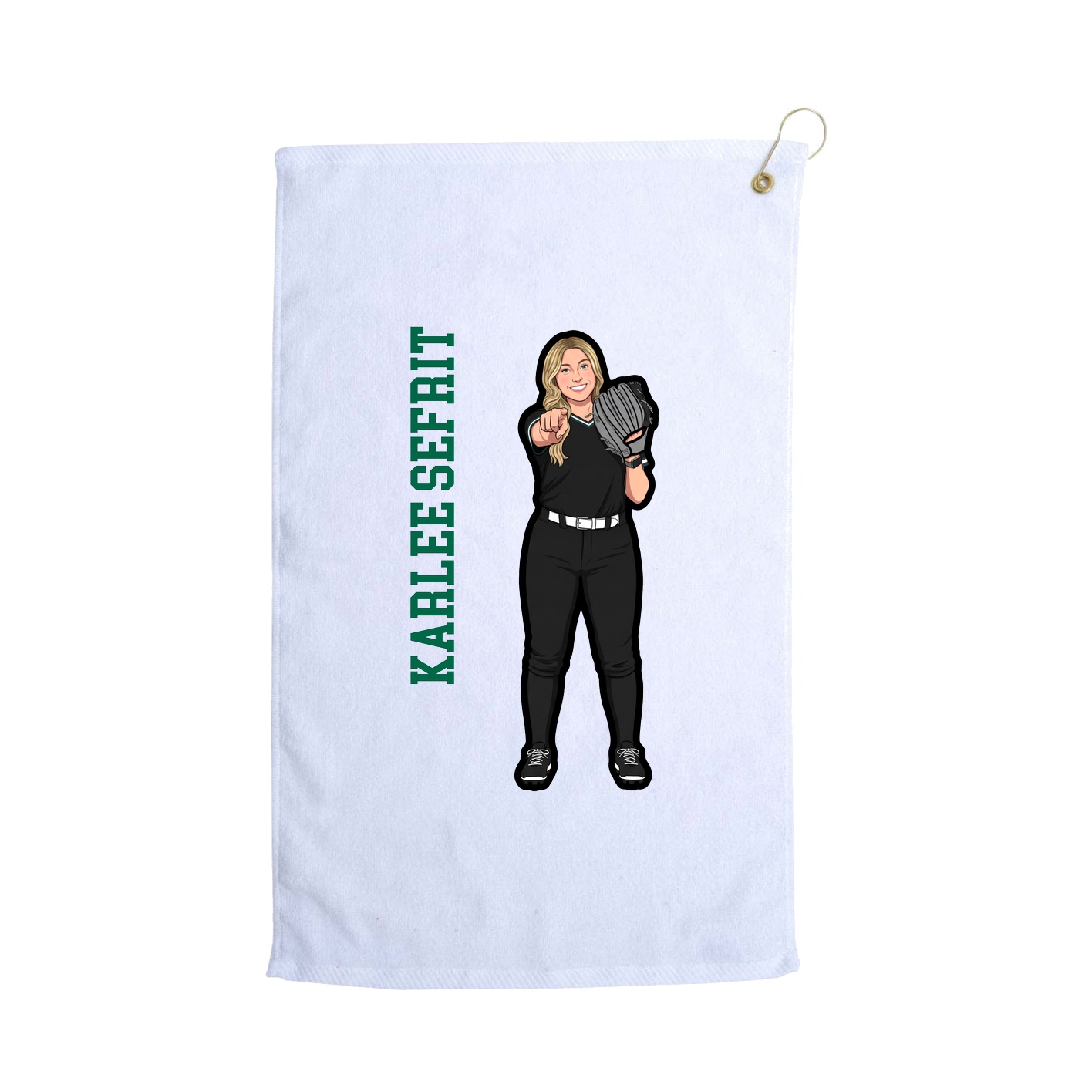 Terry Velour Golf Towel