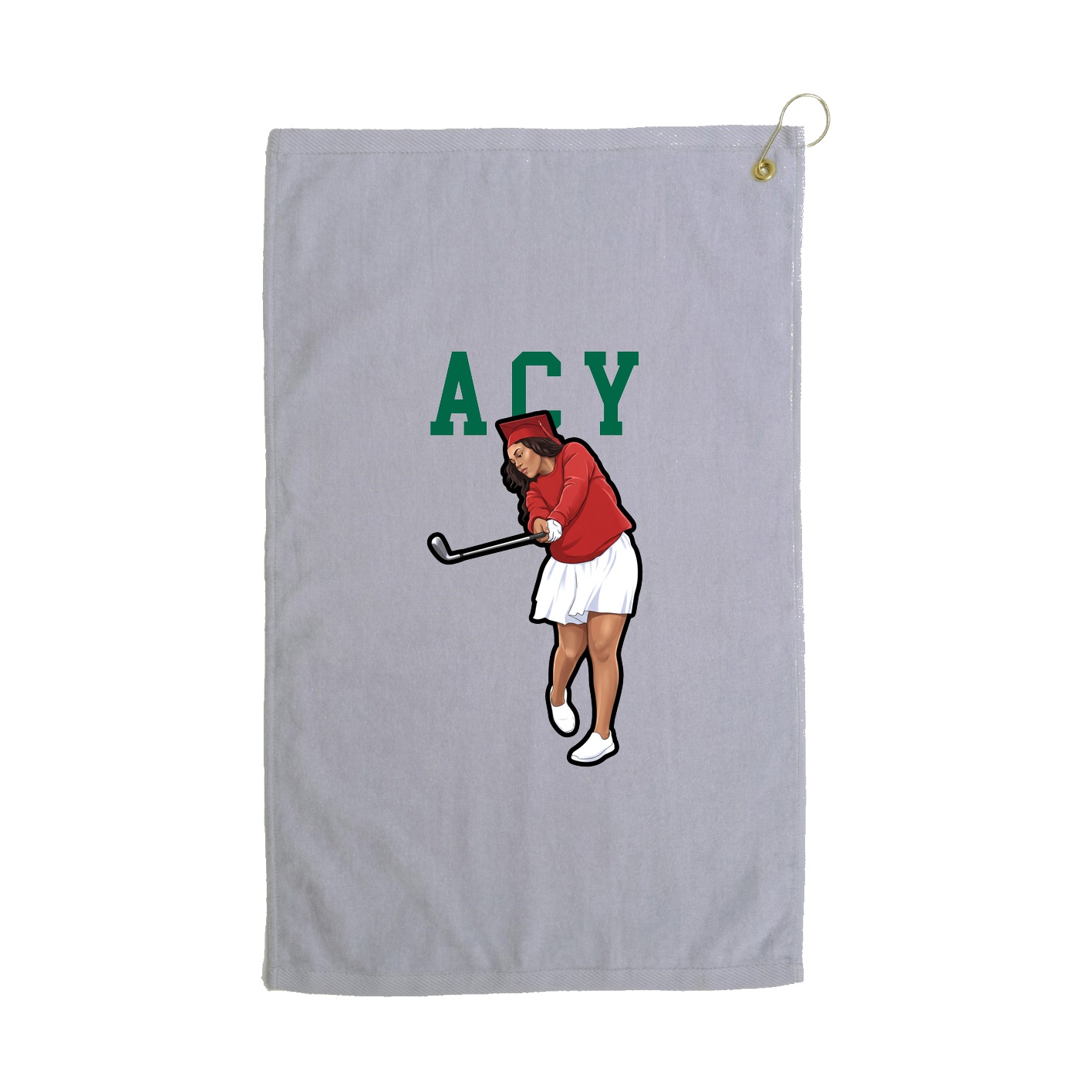 Terry Velour Golf Towel