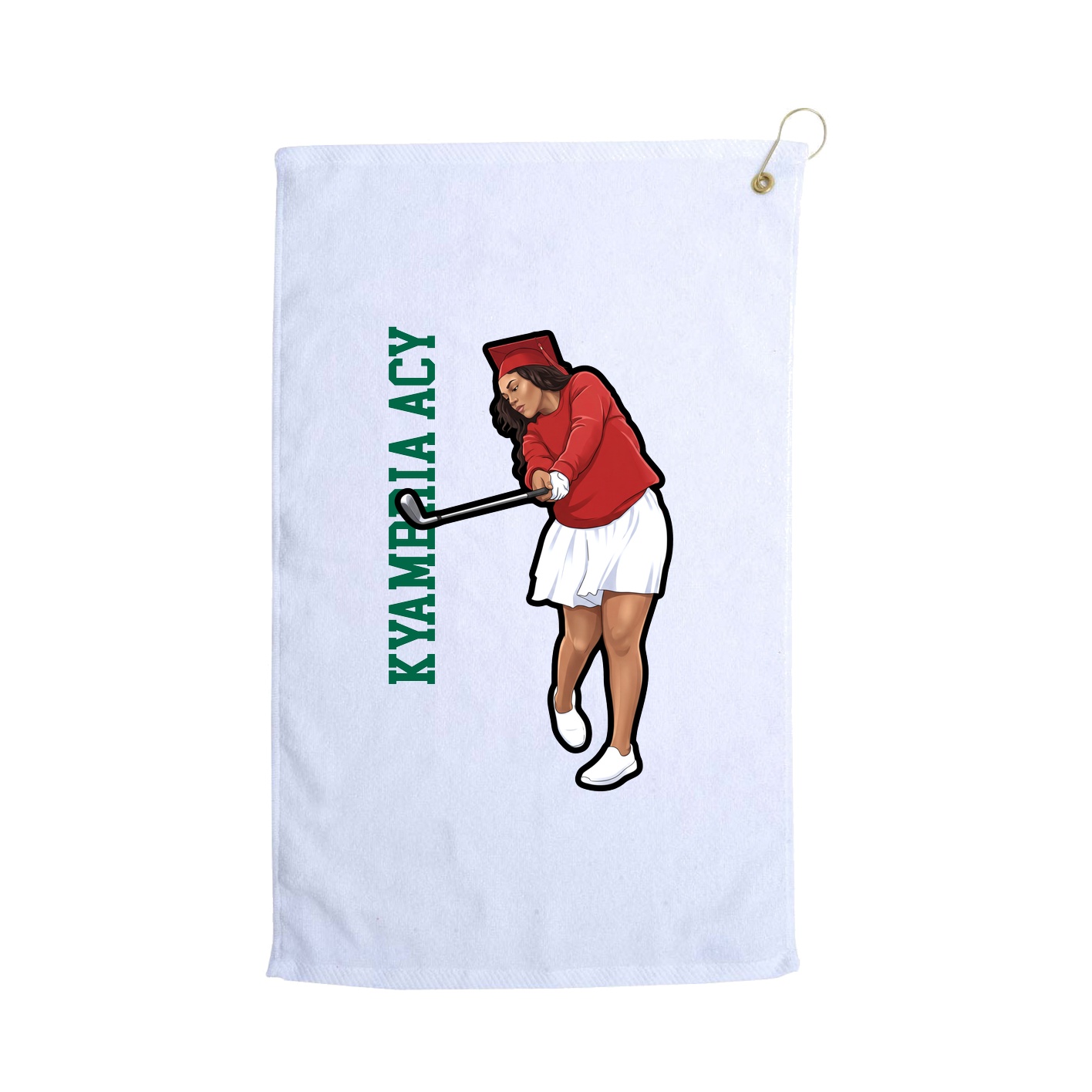 Terry Velour Golf Towel