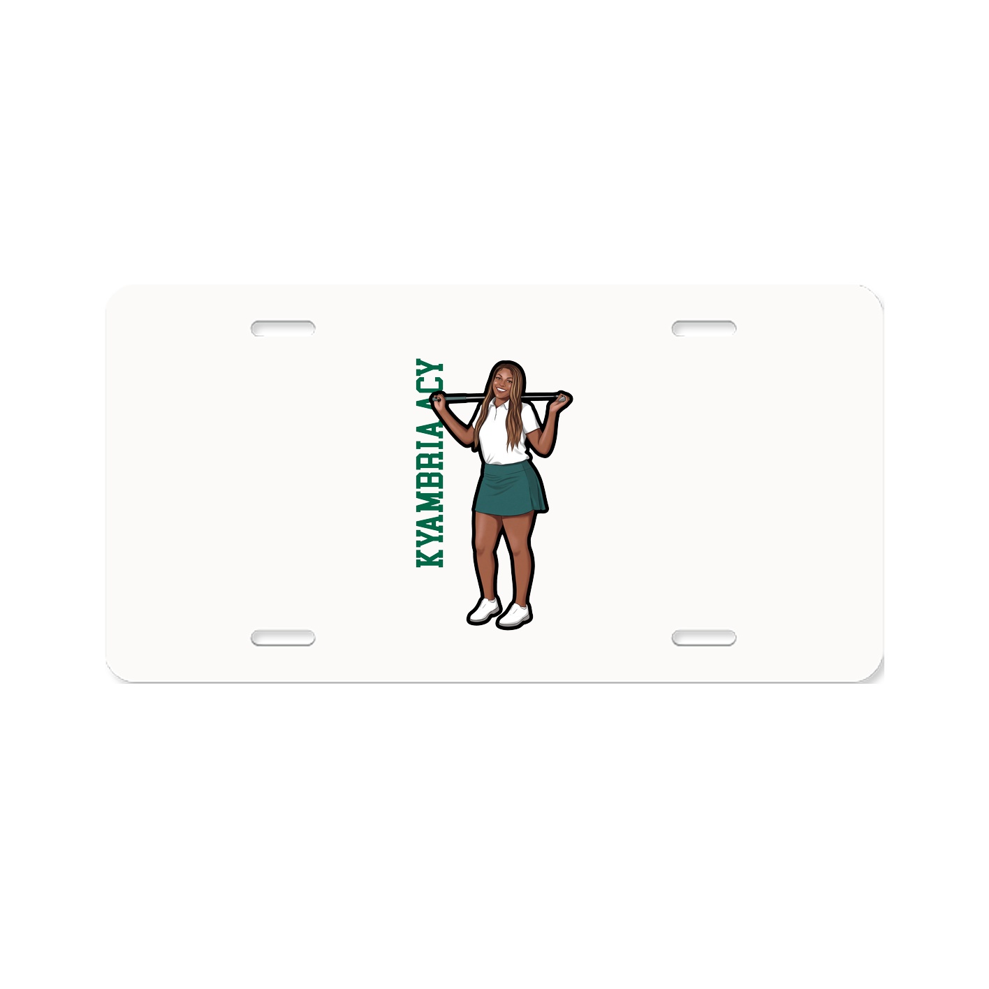 Aluminum License Plate
