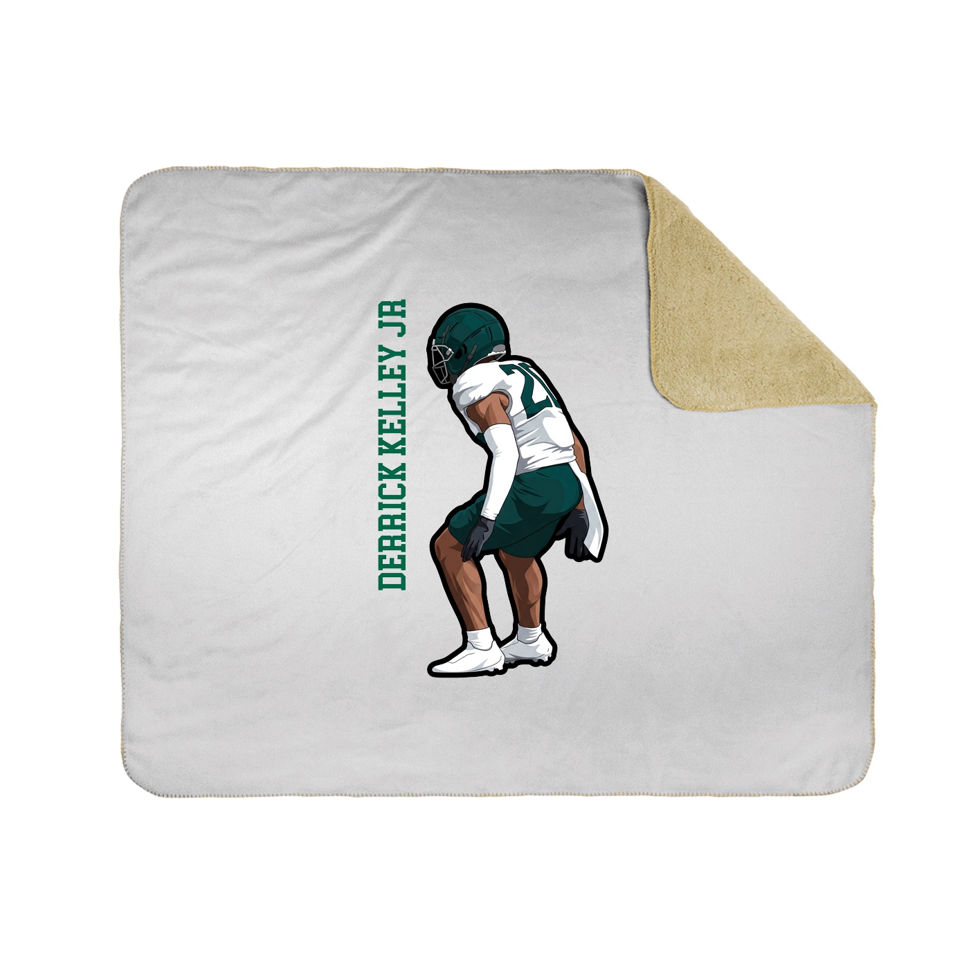 50x60 Sherpa Lined Throw Blanket