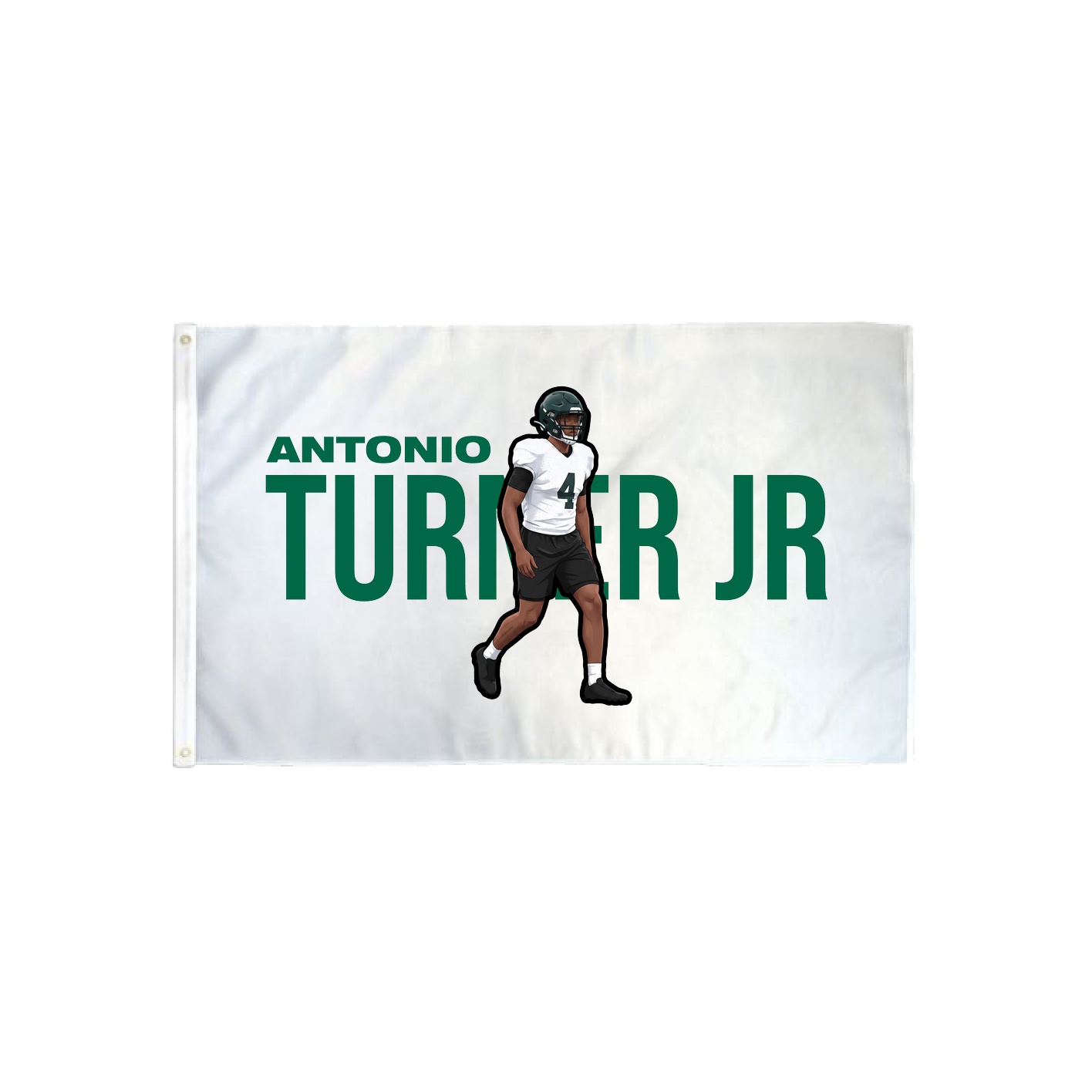 3x5 Flag — Player Name in Classic