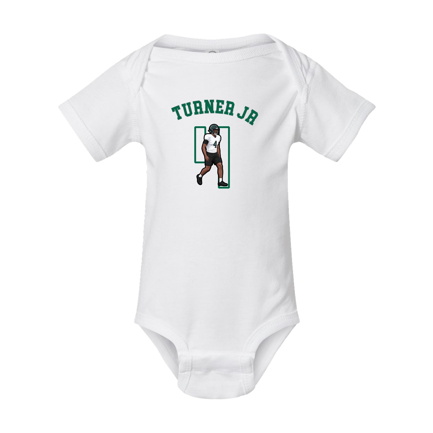 Baby Onesie — Shirsey Arch in White