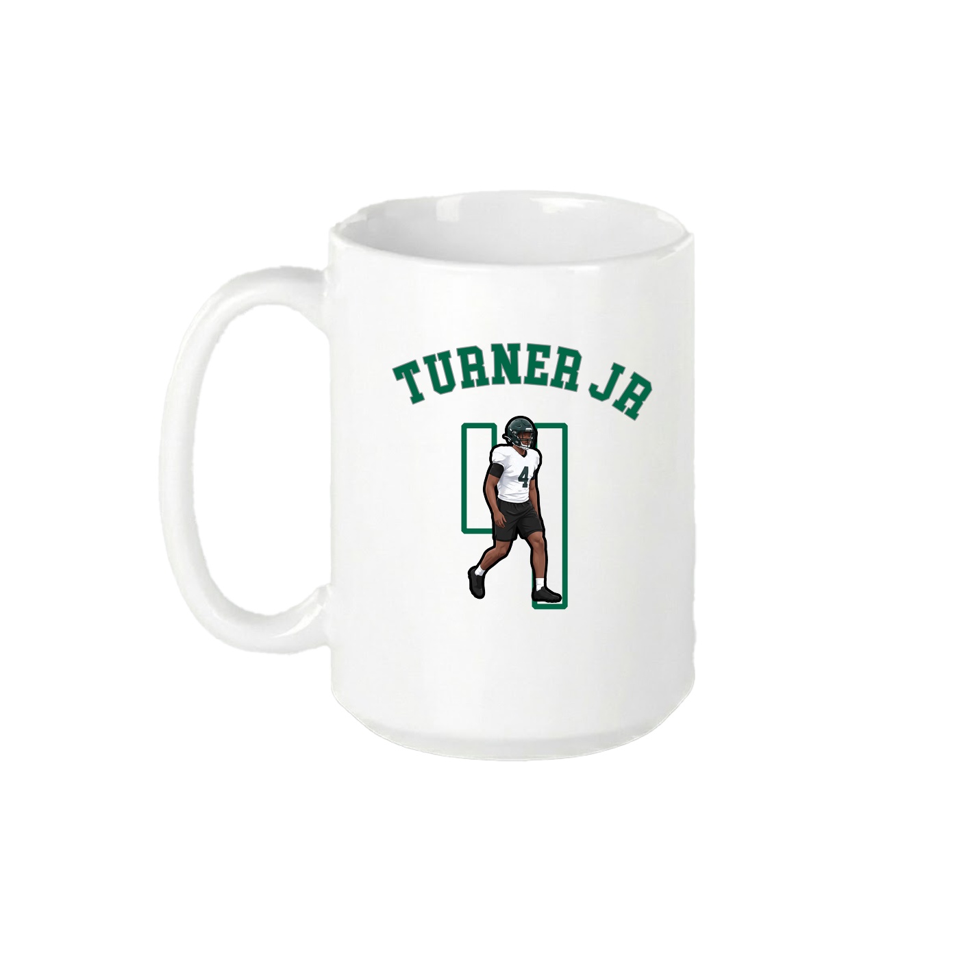 15oz Coffee Mug — Shirsey Arch in White