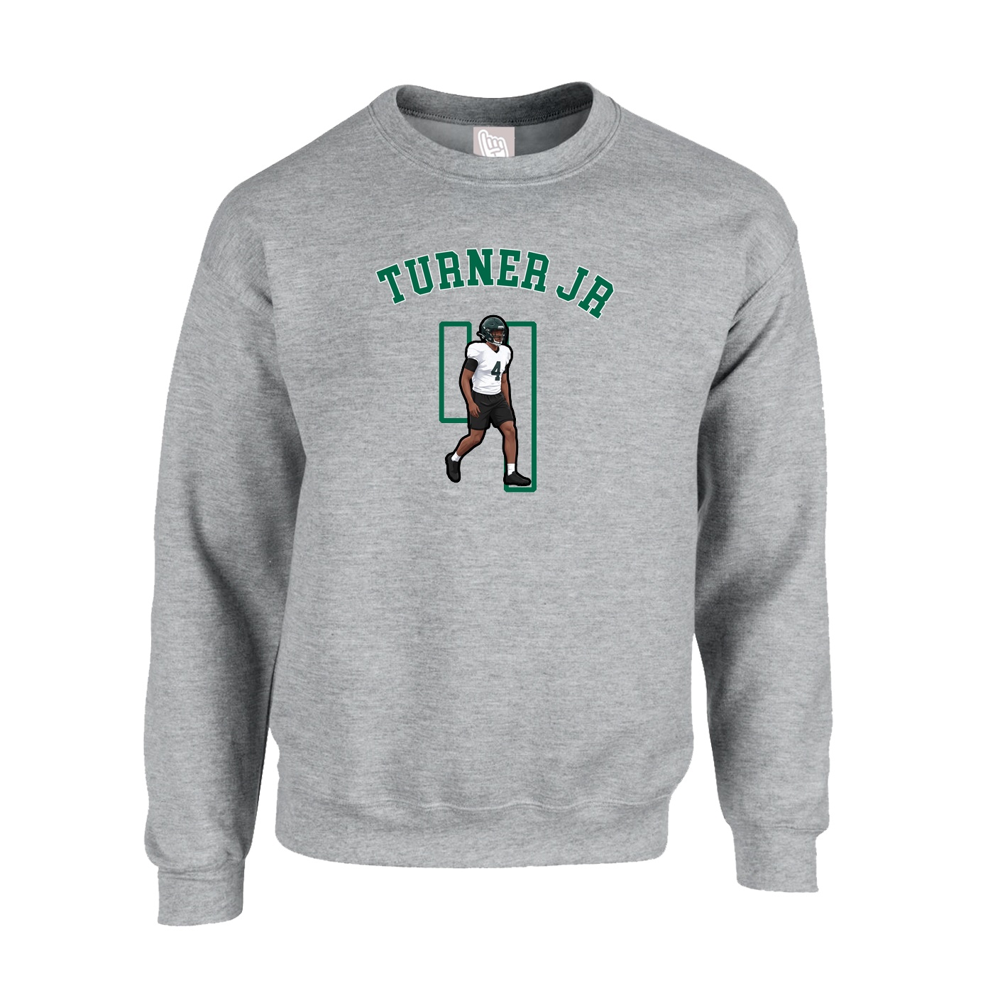 Fleece Crew — Shirsey Arch in Grey