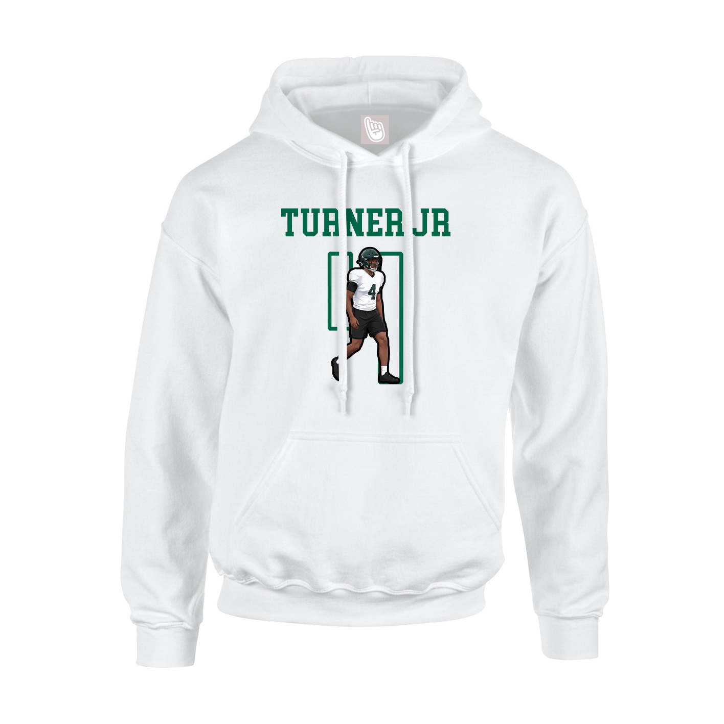 Youth Hoodie — Shirsey in White
