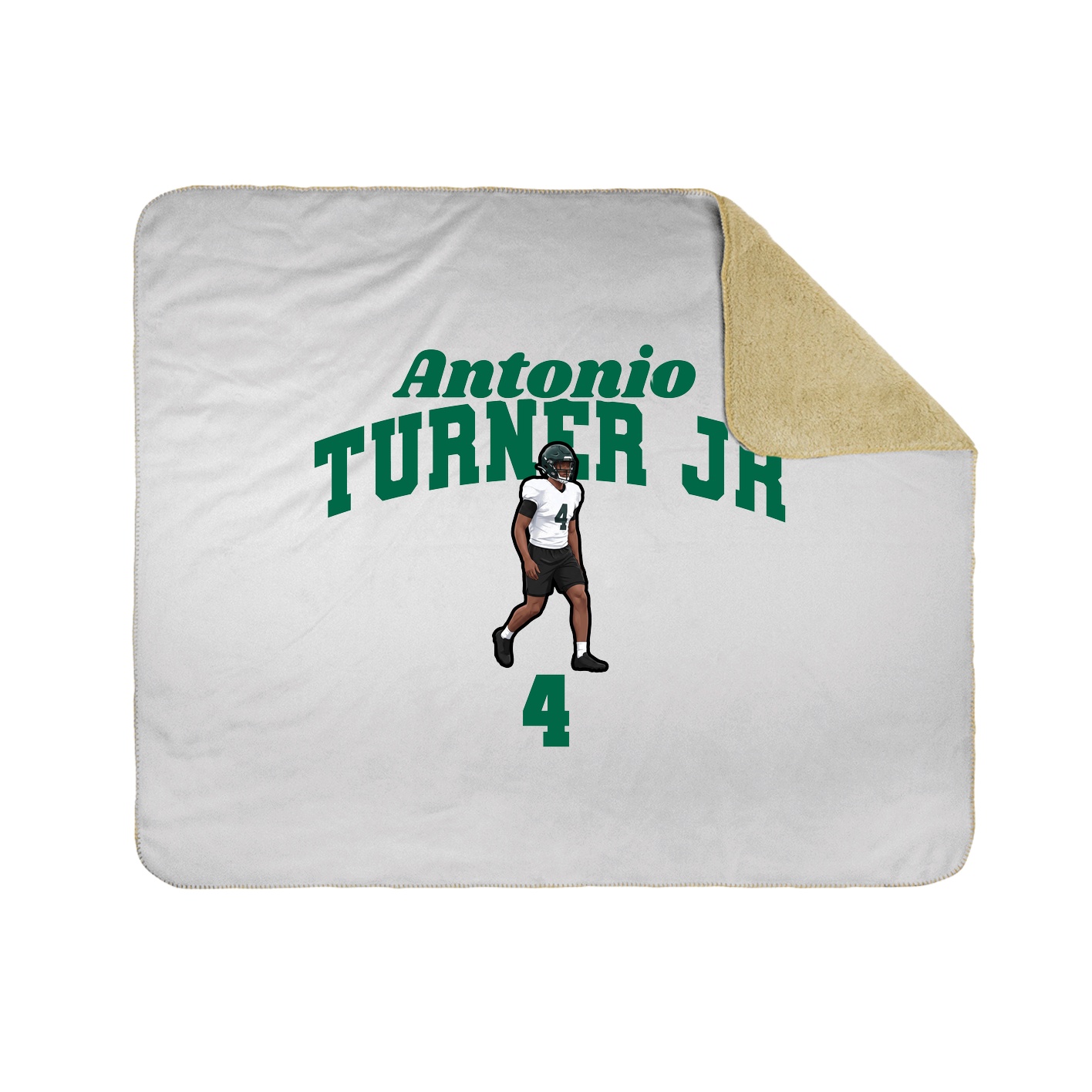 Throw Blanket — Signature Arch in White