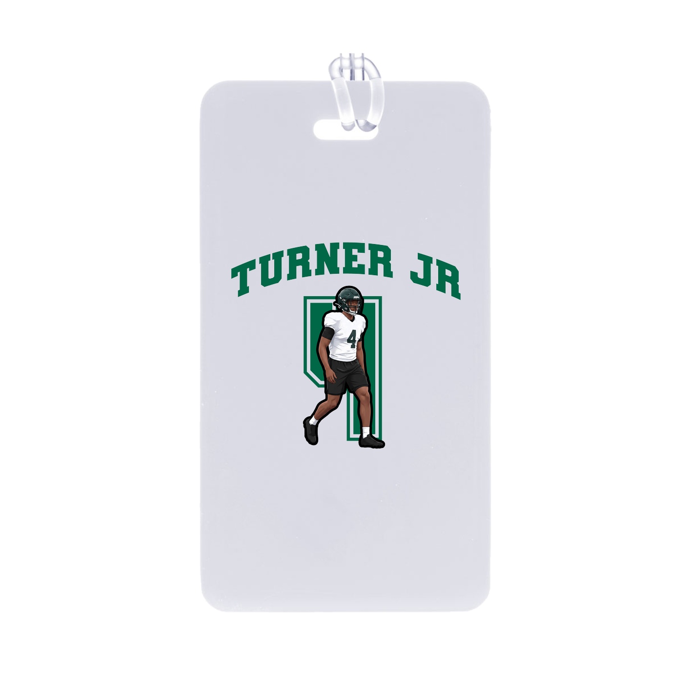 Bag Tag — Number in Classic