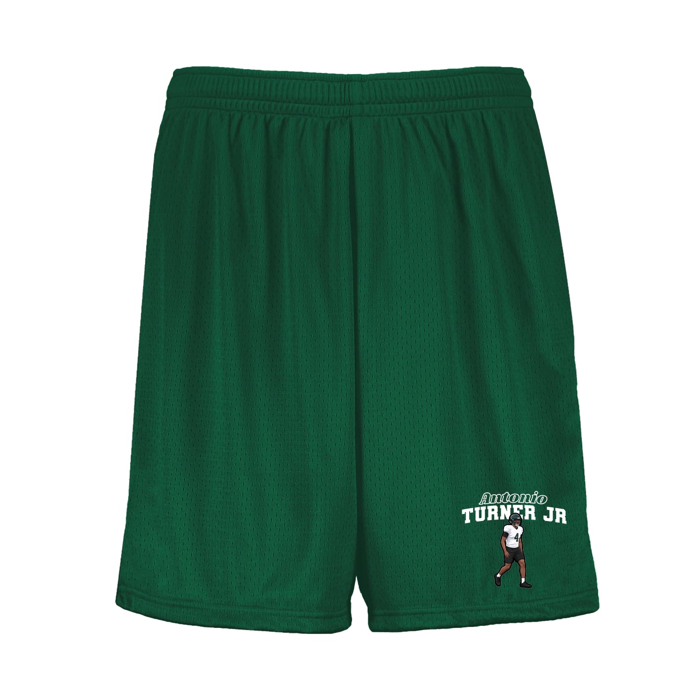 Shorts — Name Arch in Green