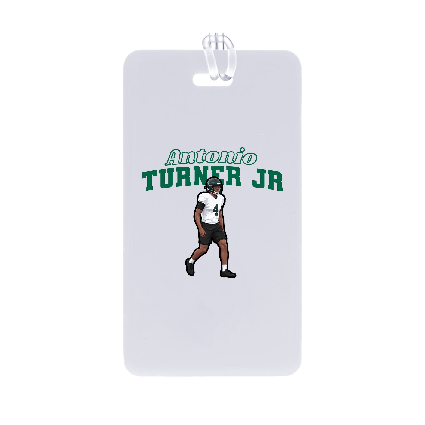 Bag Tag — Name Arch in Classic
