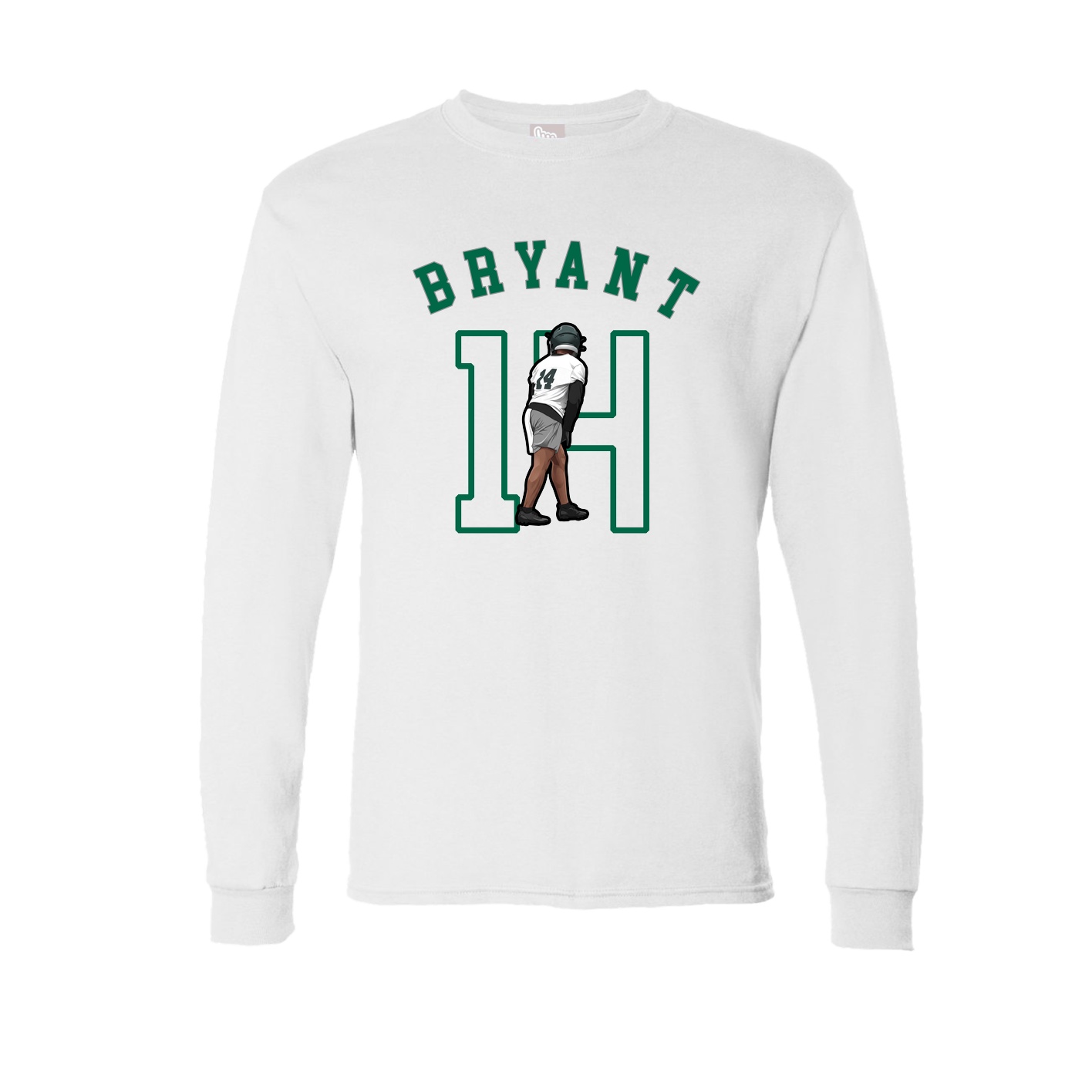 Long Sleeve Tee — Shirsey Arch in White