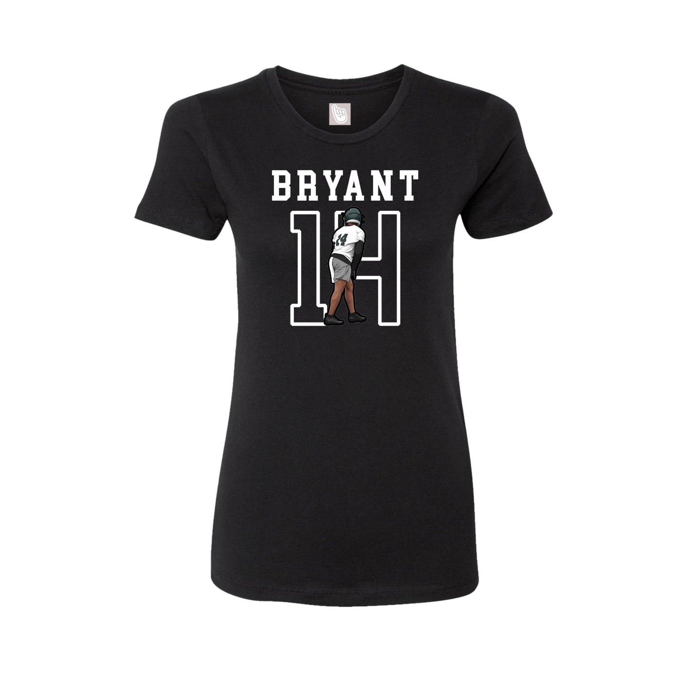 Fitted Women's Tee — Shirsey in Black