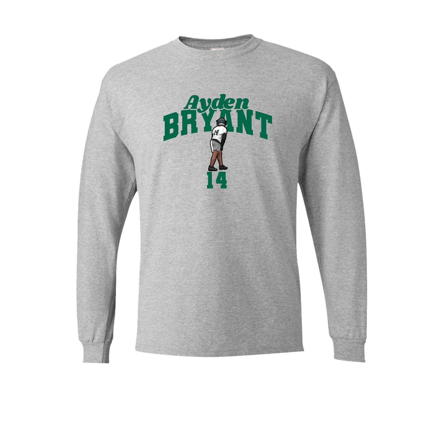 Long Sleeve Tee — Signature Arch in Grey