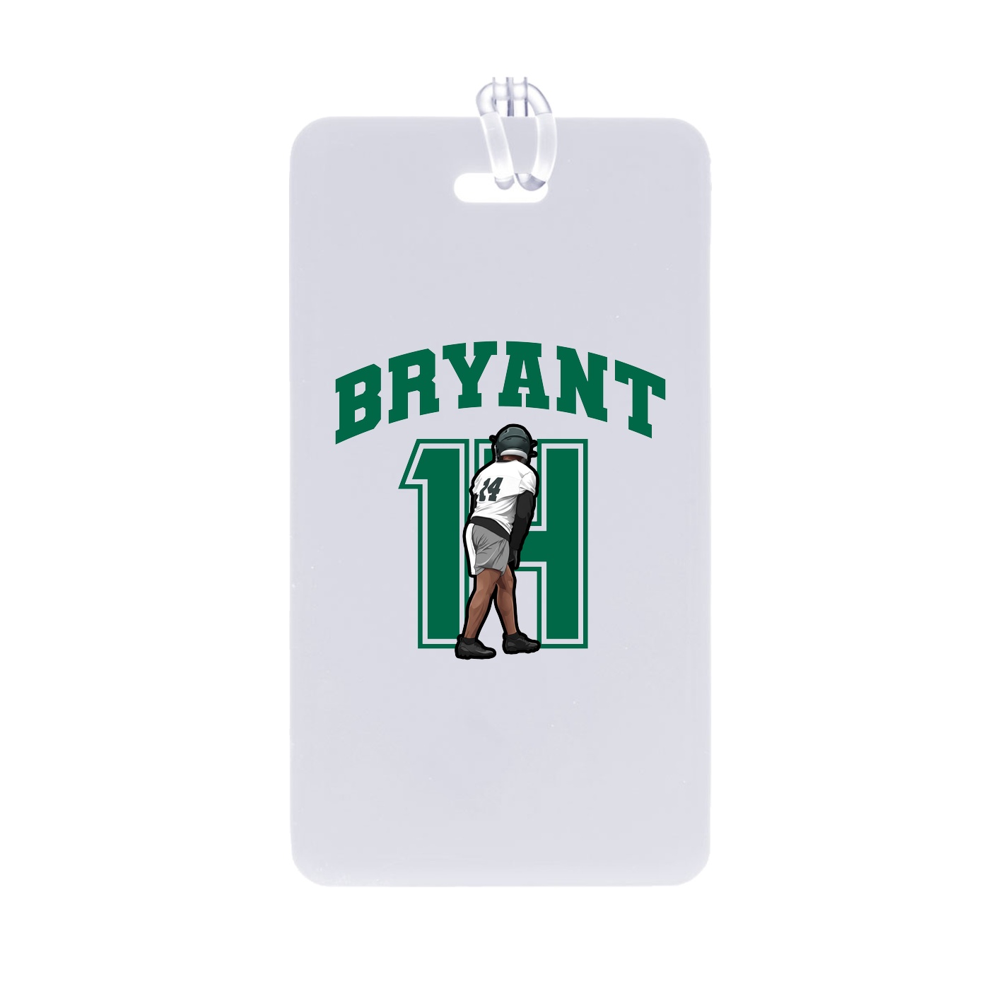 Bag Tag — Number in Classic