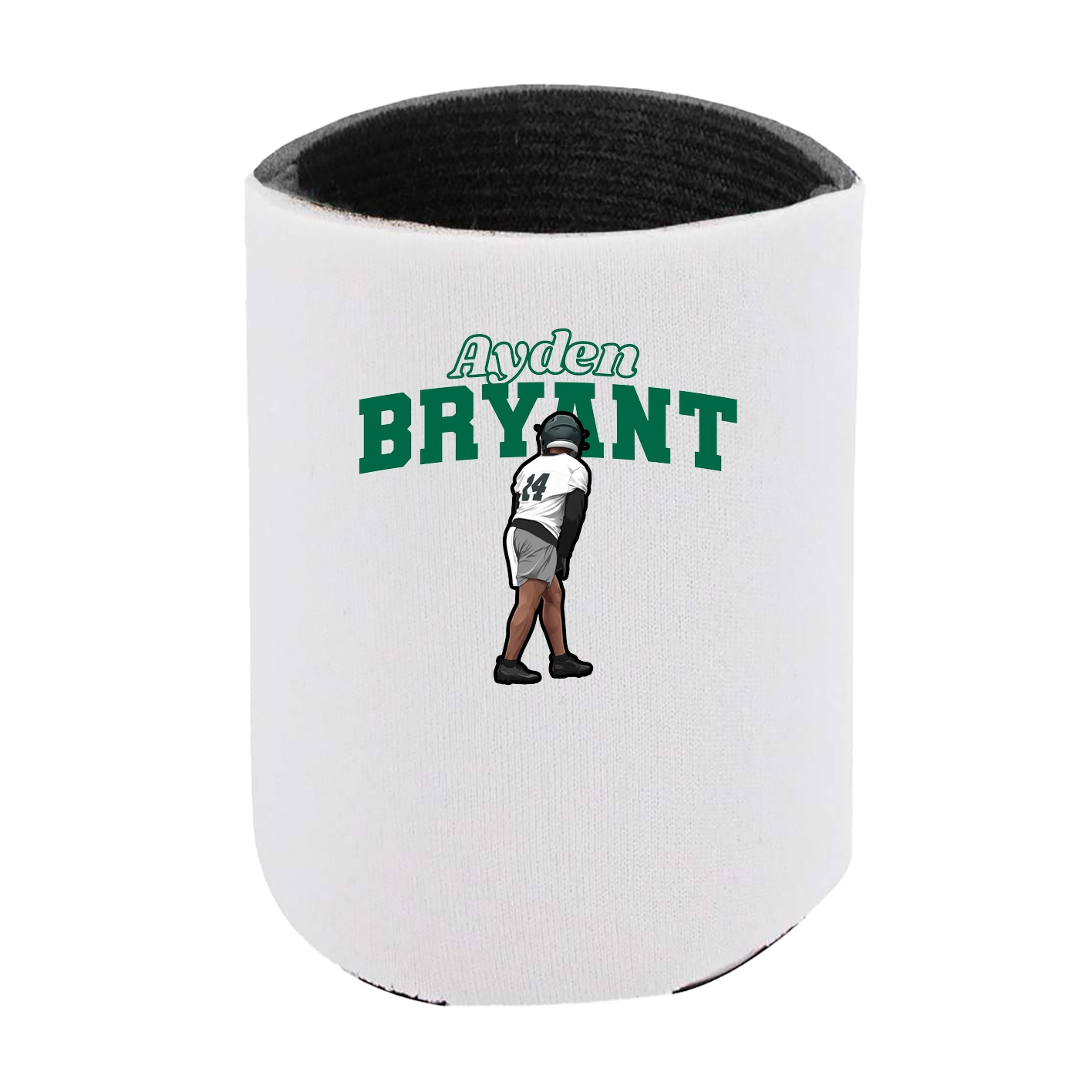 Can Holder — Name Arch in White