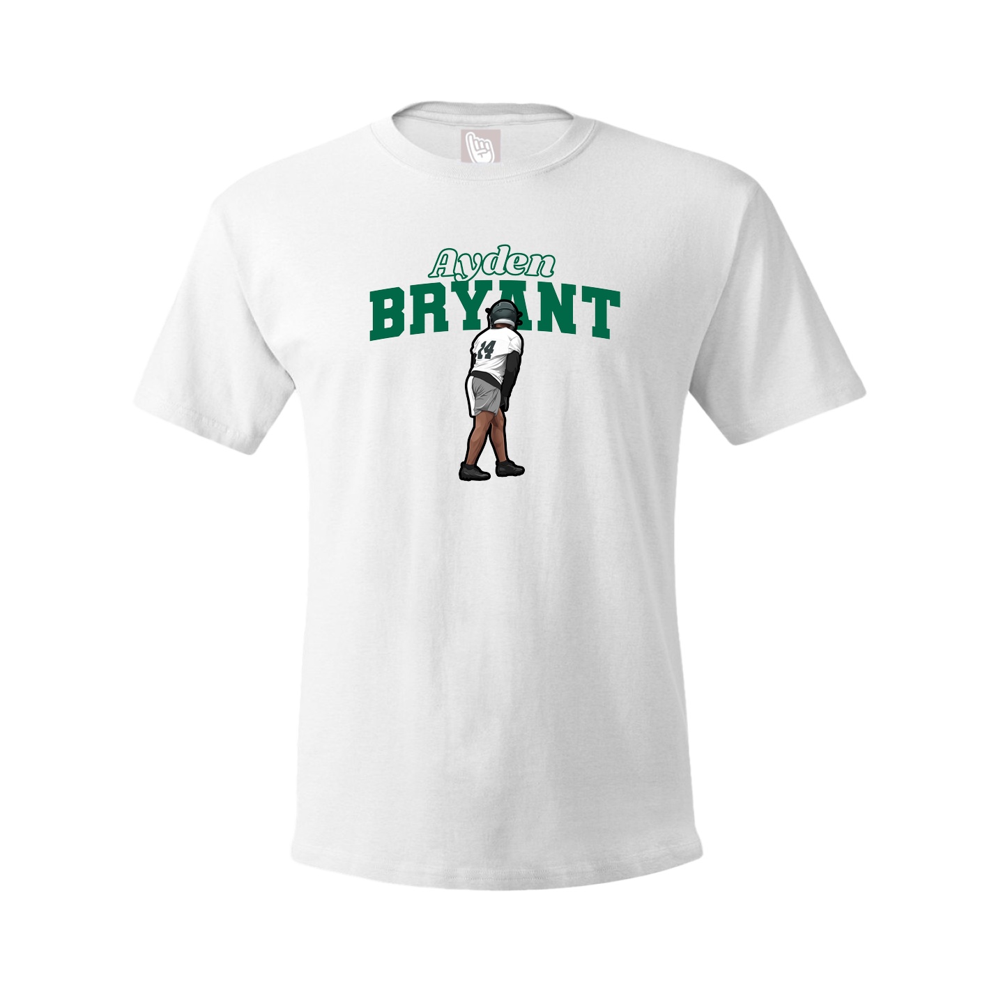 Tee — Name Arch in White