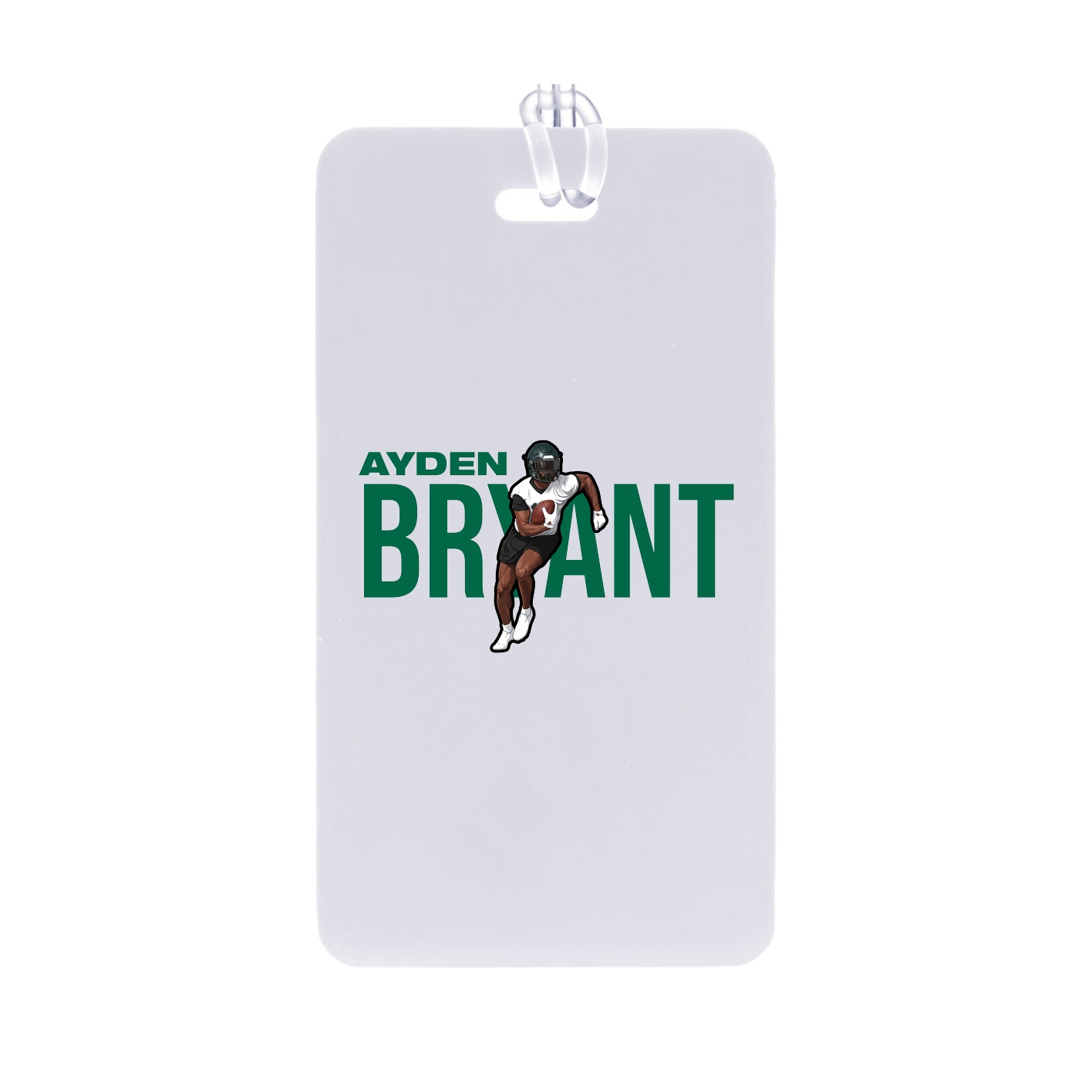 Bag Tag — Player Name in Classic
