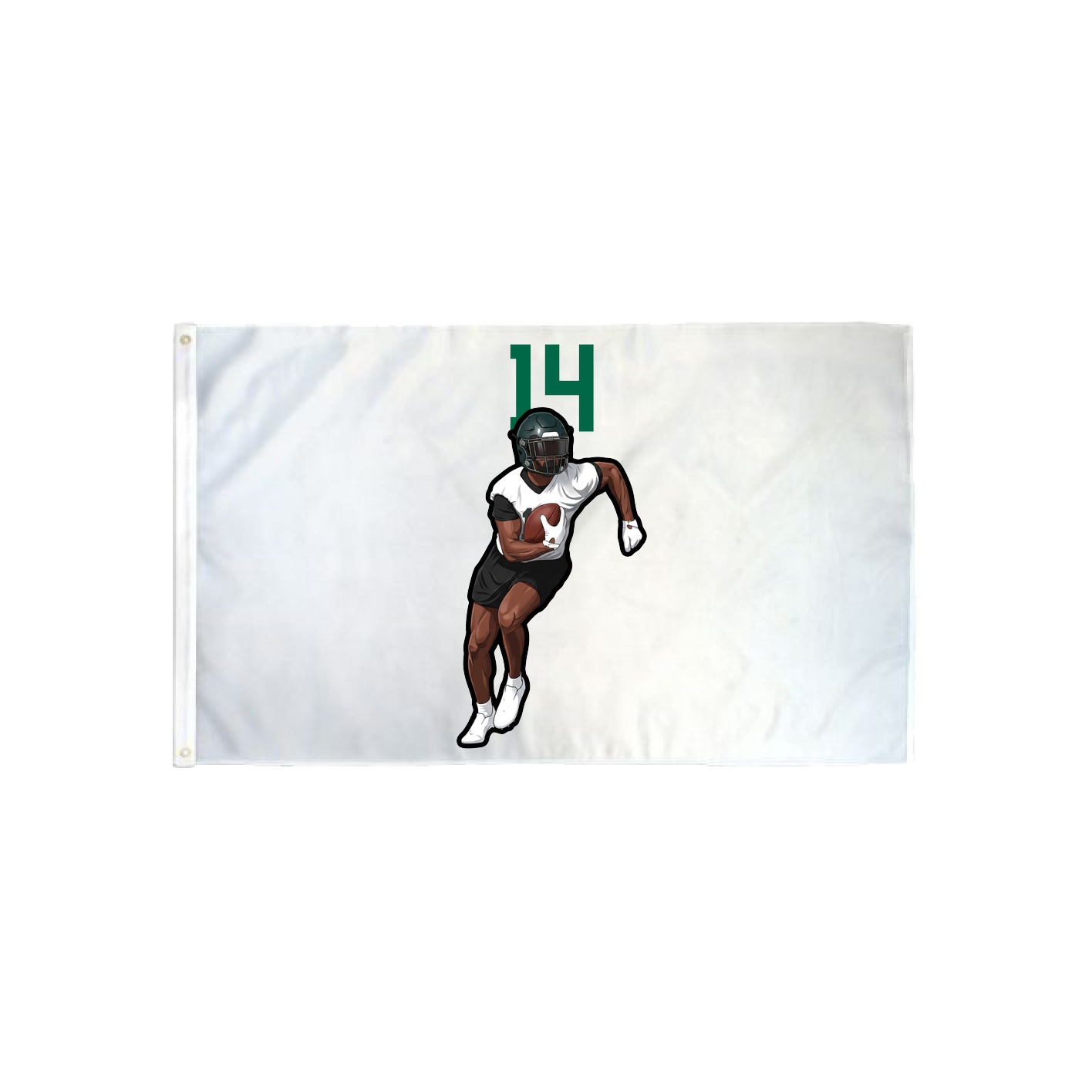 3x5 Flag — Number Top in Classic
