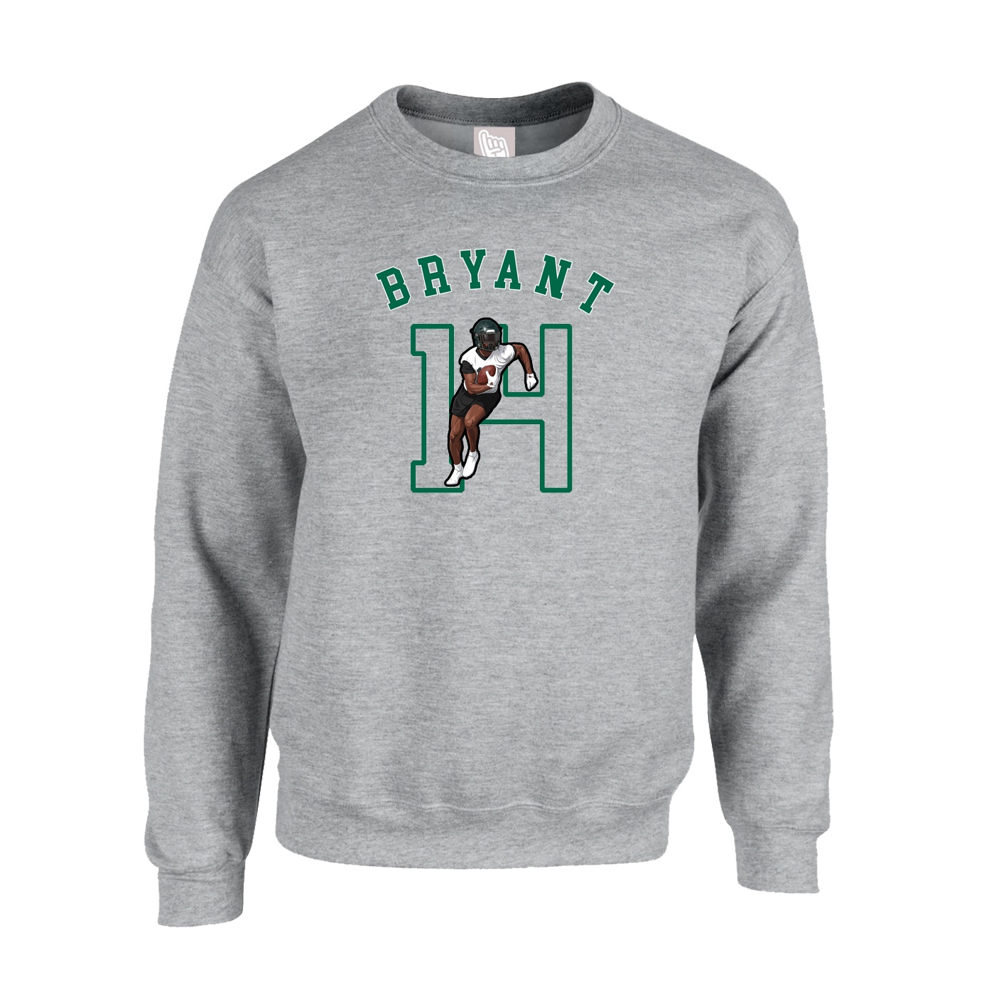 Fleece Crew — Shirsey Arch in Grey