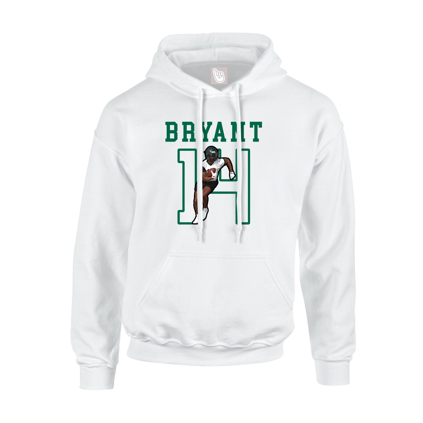 Hoodie — Shirsey in White