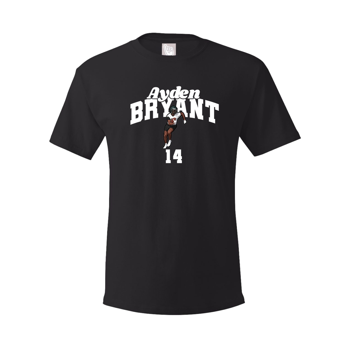 Youth Tee — Signature Arch in Black