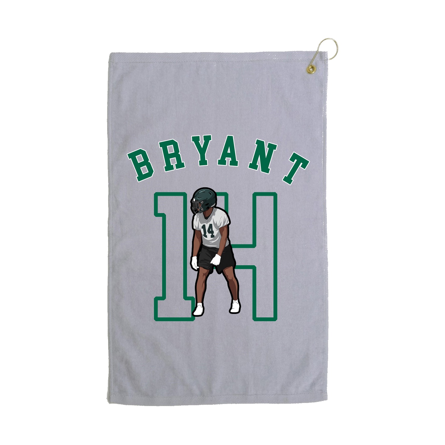Golf Towel — Shirsey Arch in Grey