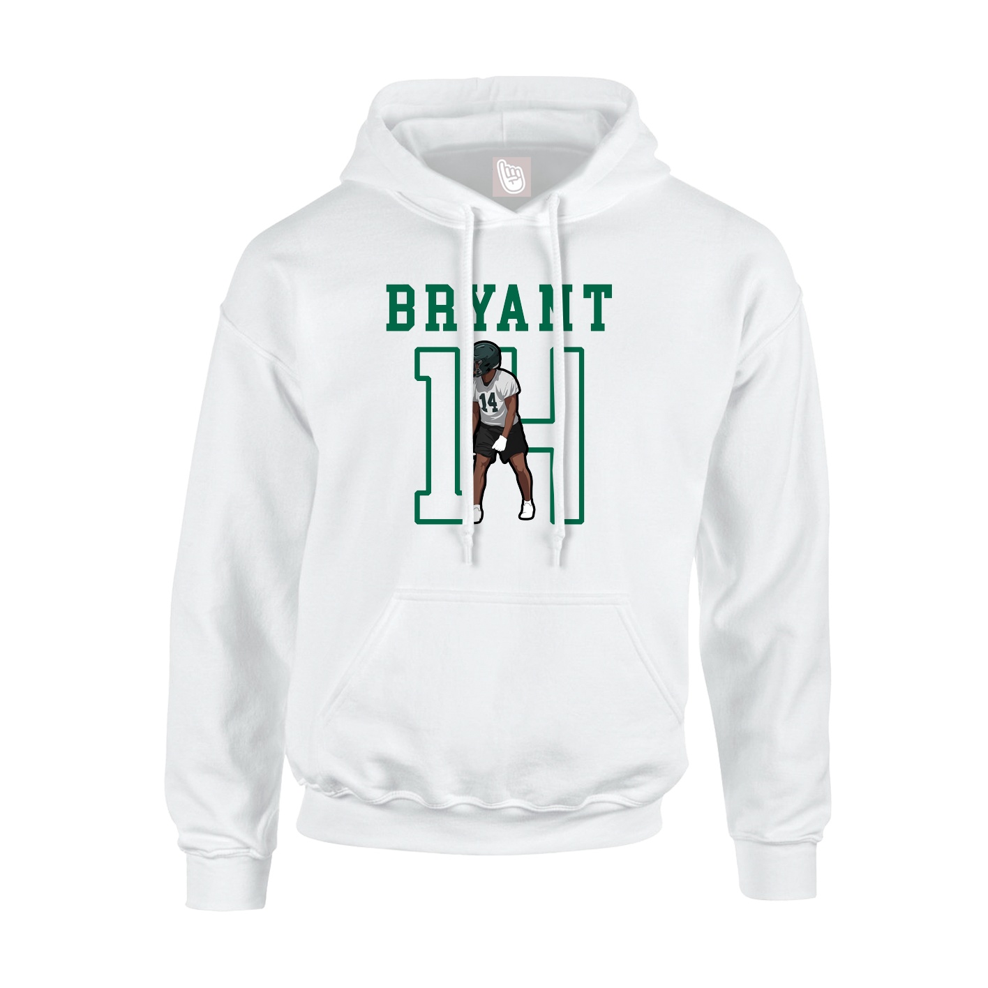 Hoodie — Shirsey in White