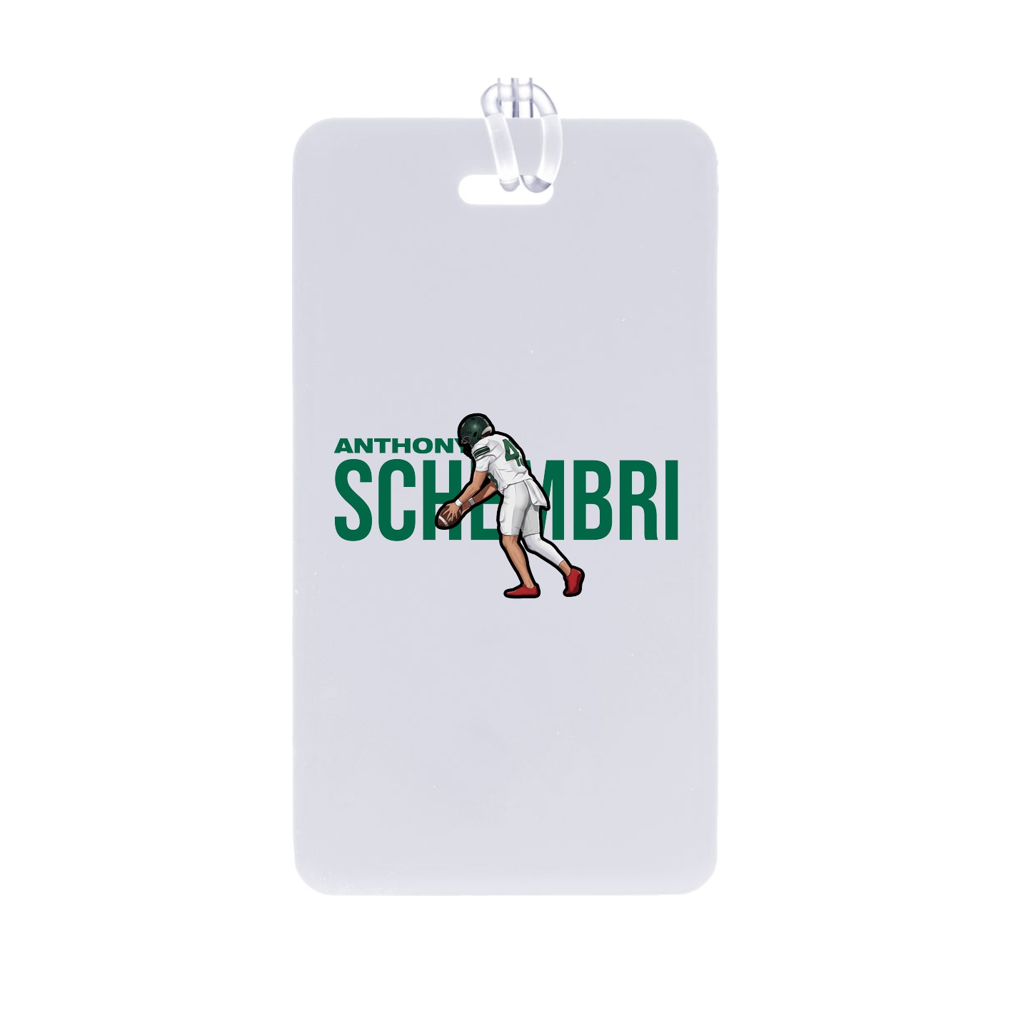 Bag Tag — Player Name in Classic