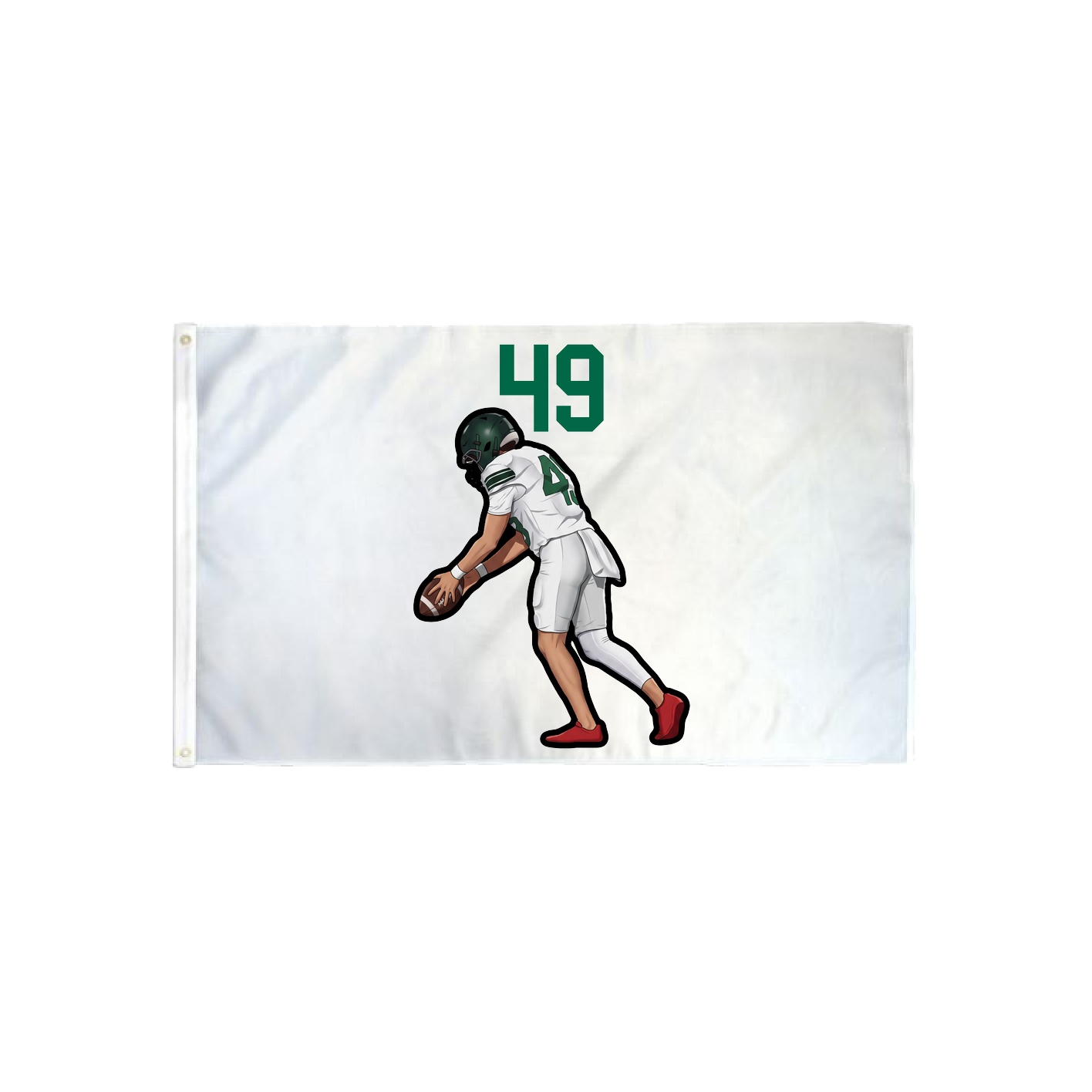3x5 Flag — Number Top in Classic