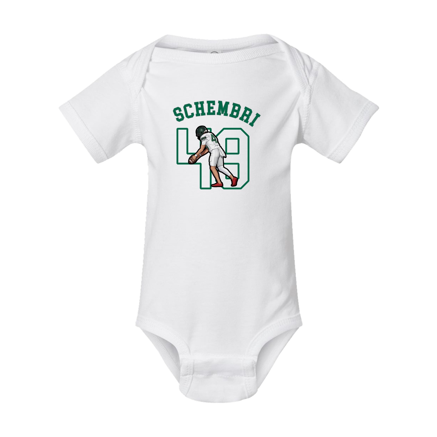 Baby Onesie — Shirsey Arch in White