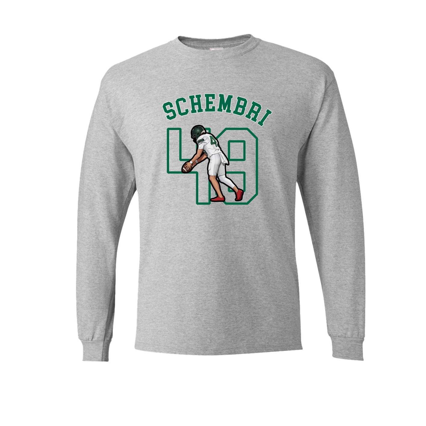 Long Sleeve Tee — Shirsey Arch in Grey