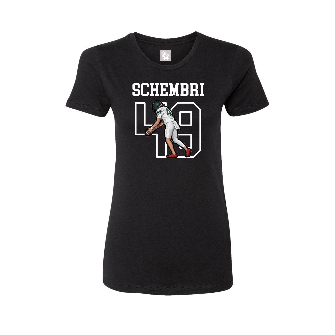 Fitted Women's Tee — Shirsey in Black