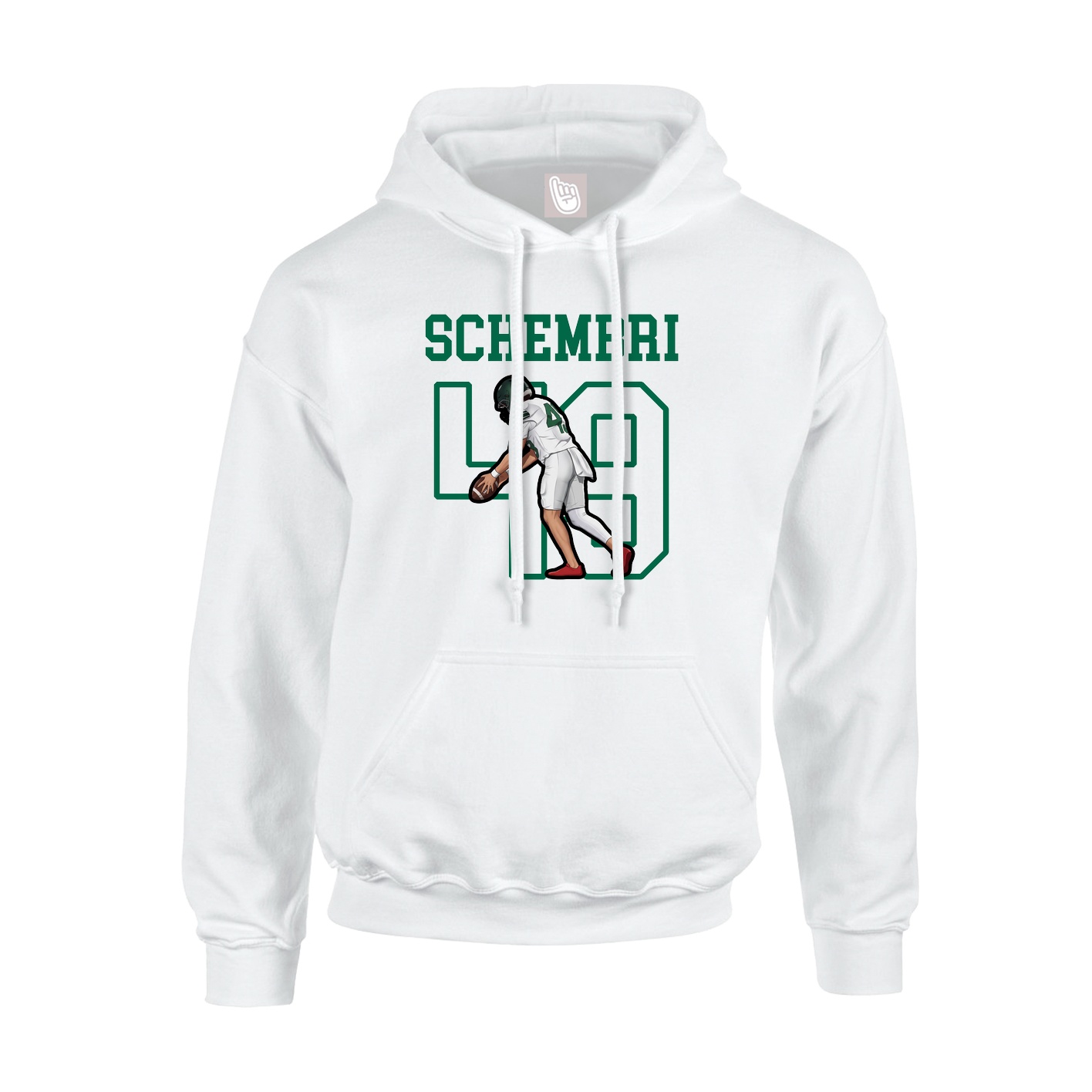 Youth Hoodie — Shirsey in White