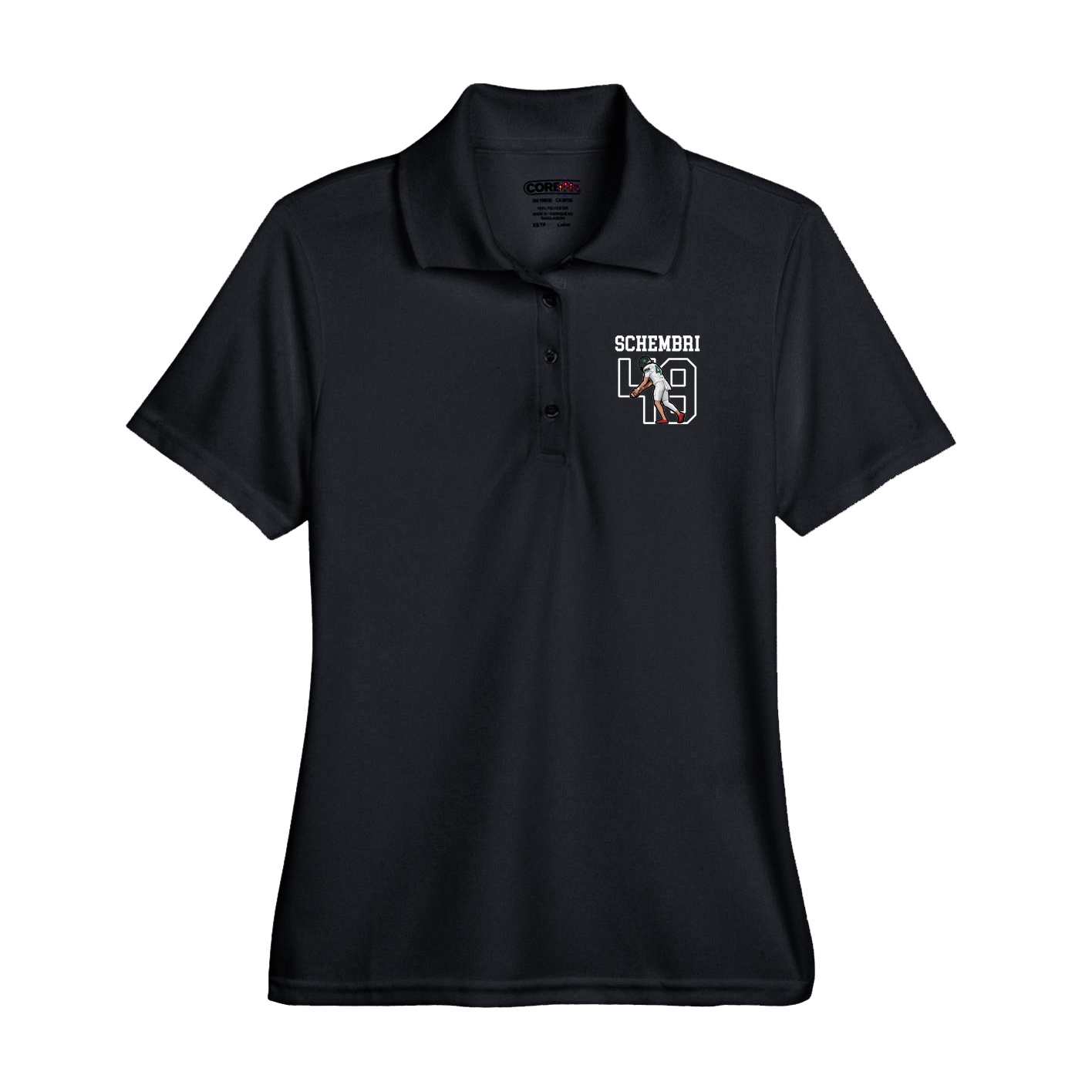 Performance Polo — Shirsey in Black