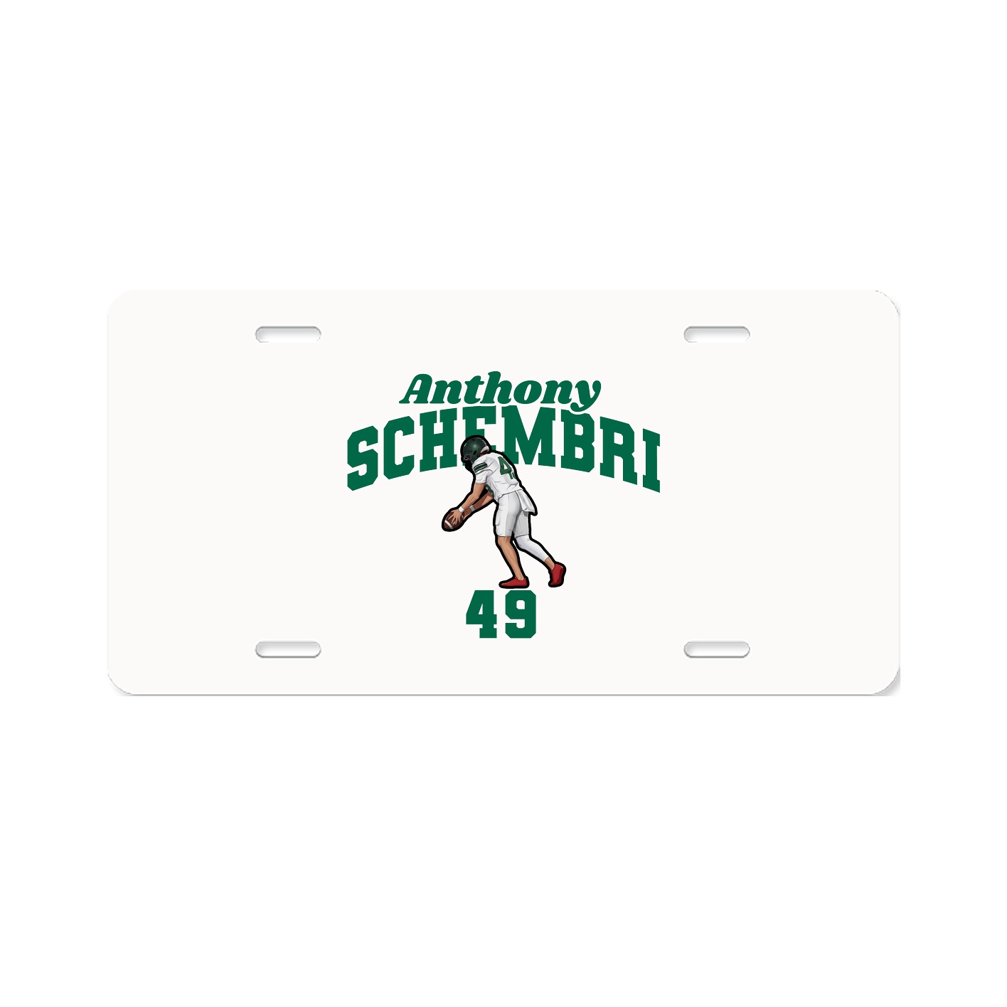 License Plate — Signature Arch in Classic