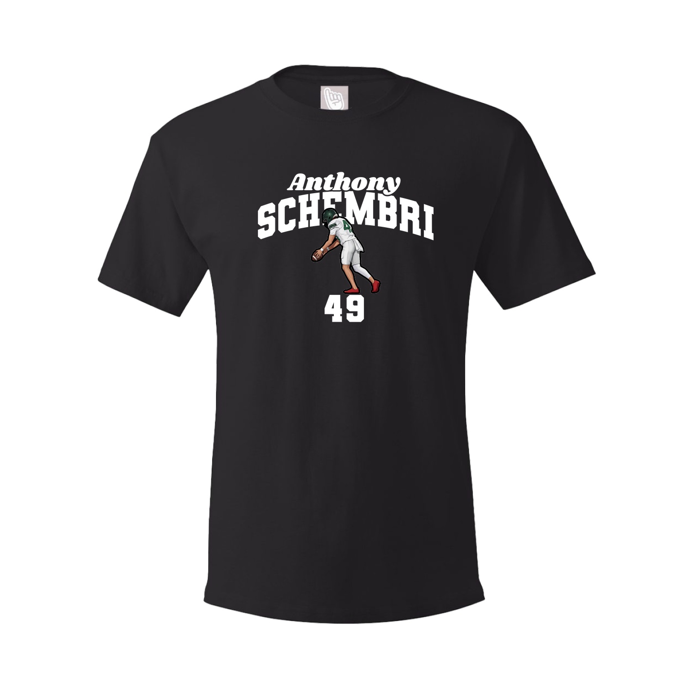 Tee — Signature Arch in Black