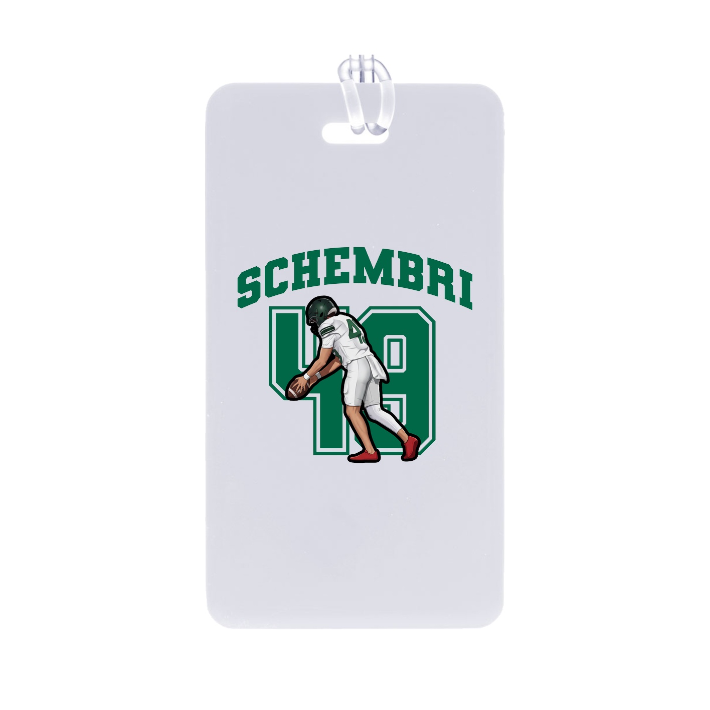 Bag Tag — Number in Classic