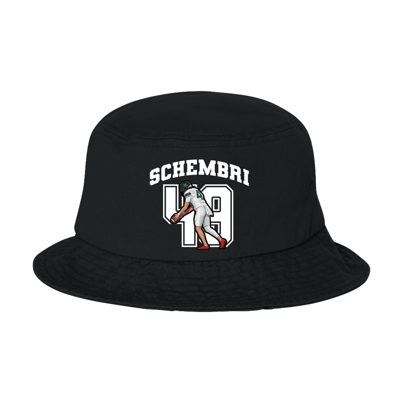Bucket Cap — Number in Black